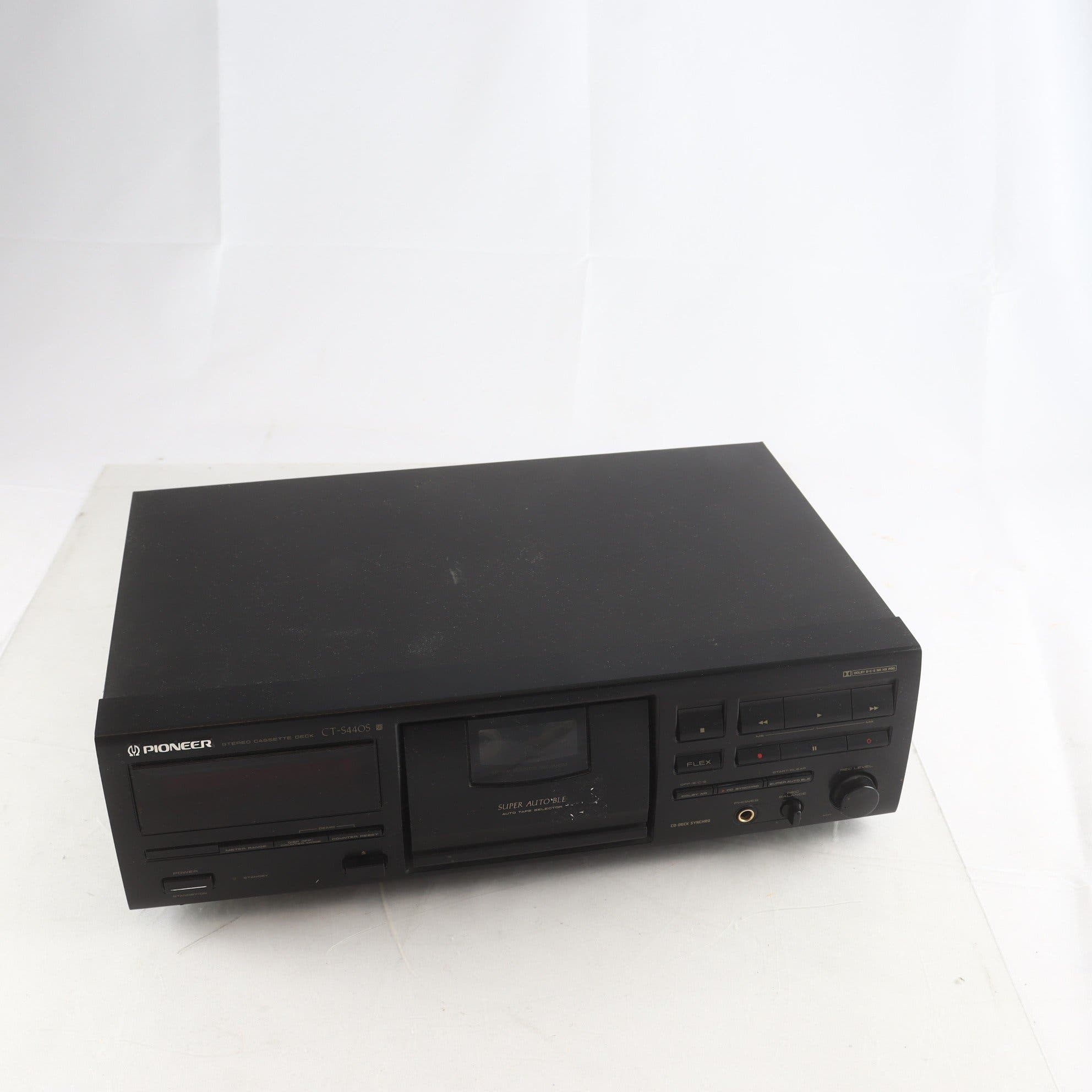 Kassettdäck, Pioneer-CT-S44OS. Samfraktas ej.