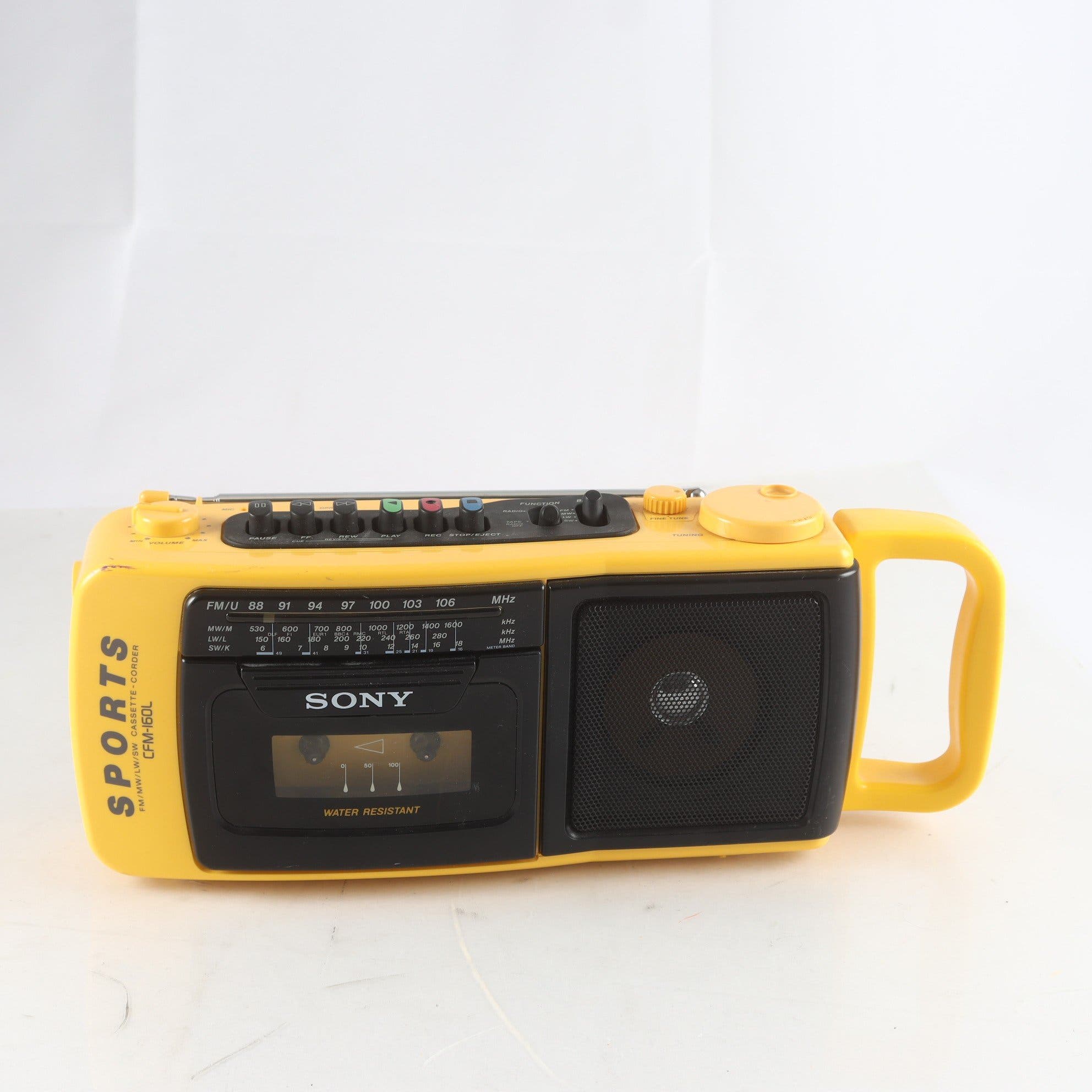 Bandspelare, Sony CFM-160L sports