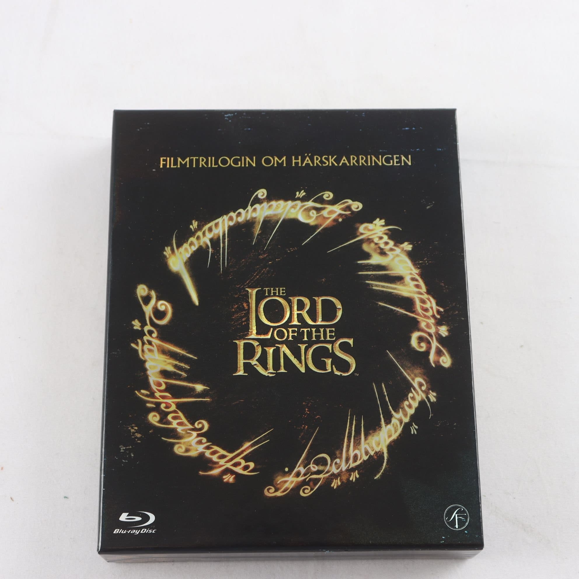 Blu-ray The Lord of the RIngs, Filmtrilogin om härskarringen