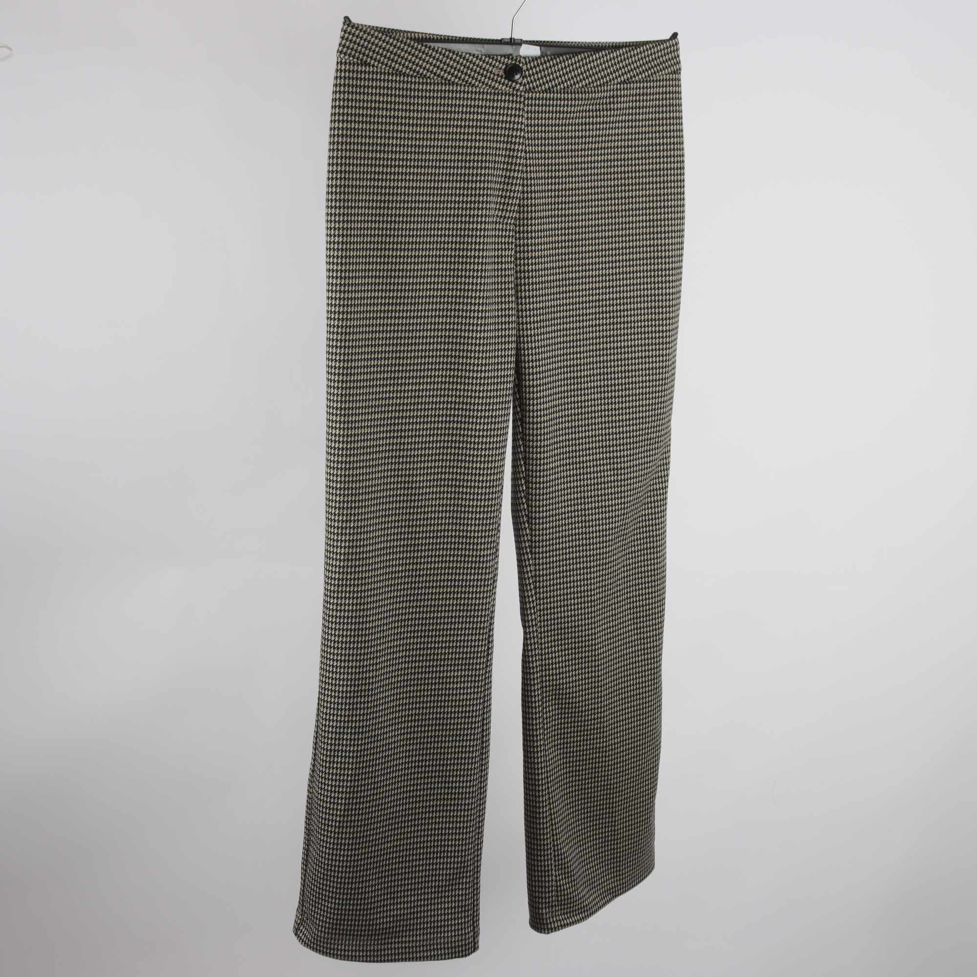 Byxor, Stella Nova, beige, hundtand, stl. 40.