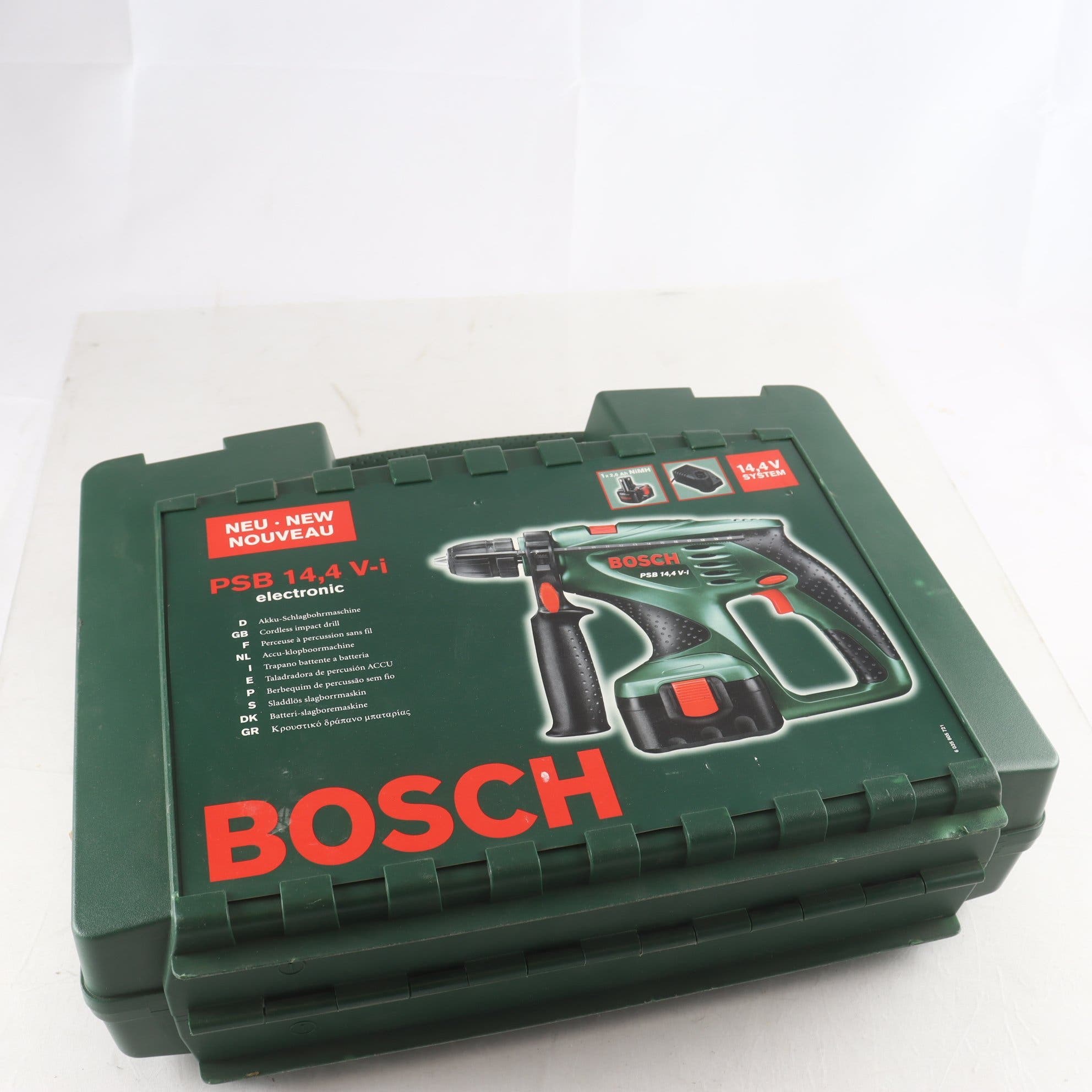 Slagborr, Bosch 14,4 V-i. Samfraktas ej.