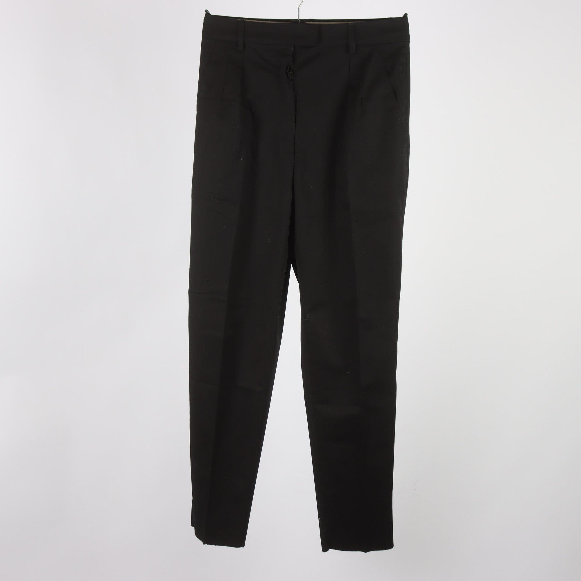 Byxor, MaxMara Studio, svart, stl. 36.