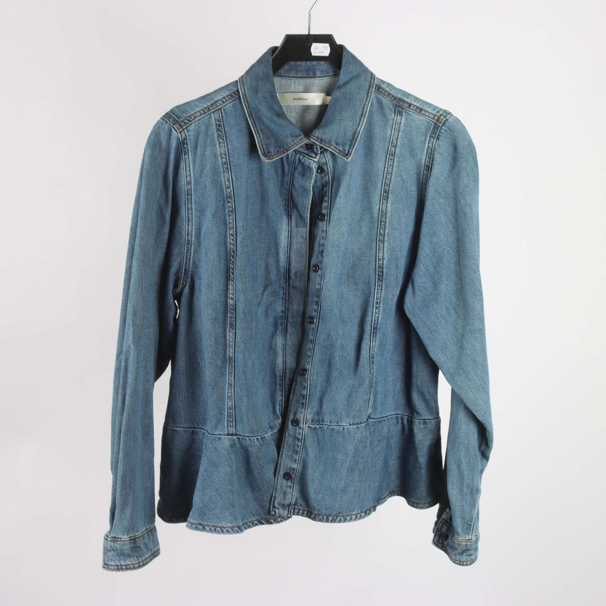 Jeansskjorta, InWear, stl. 42