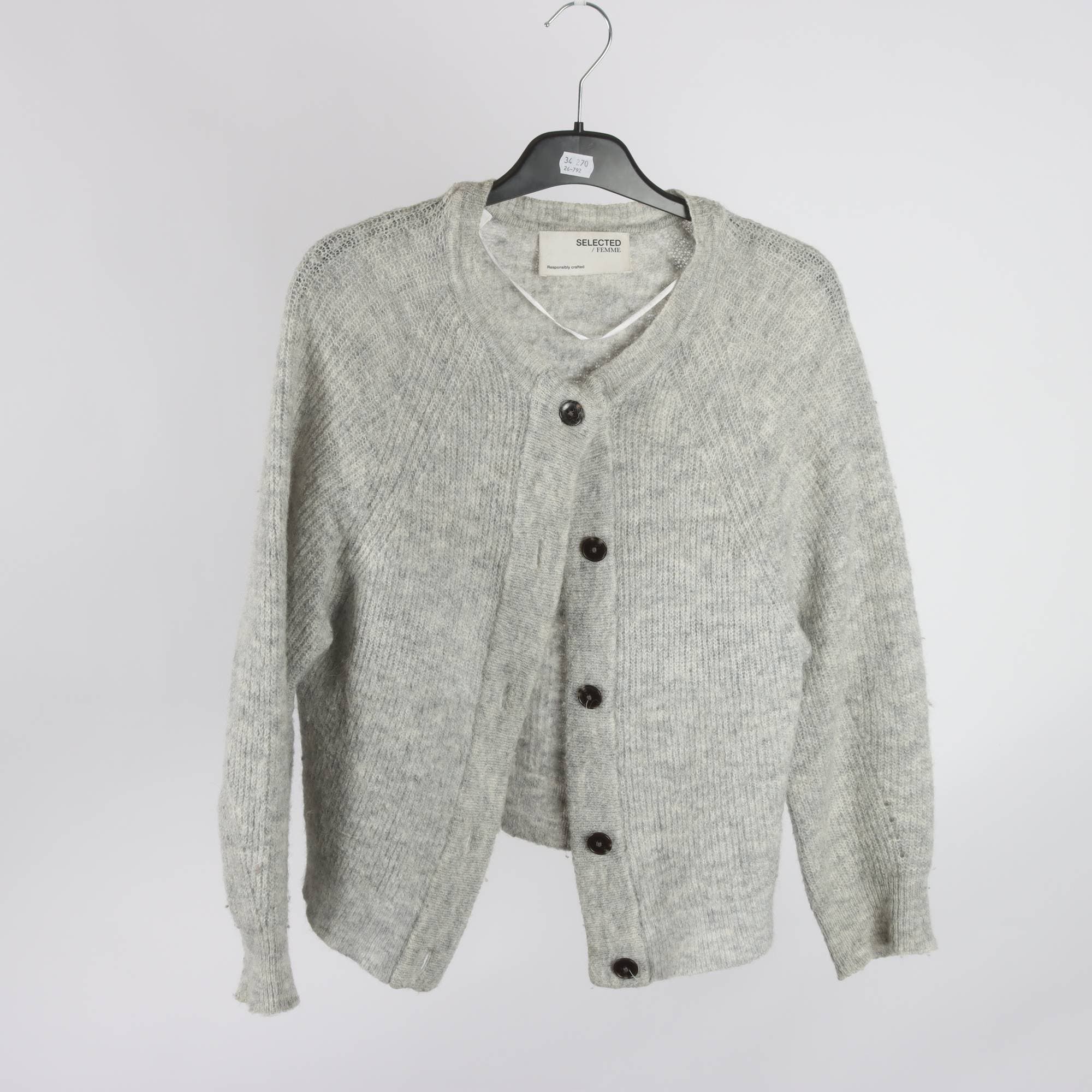 Stickad kofta, Selected femme, stl. M