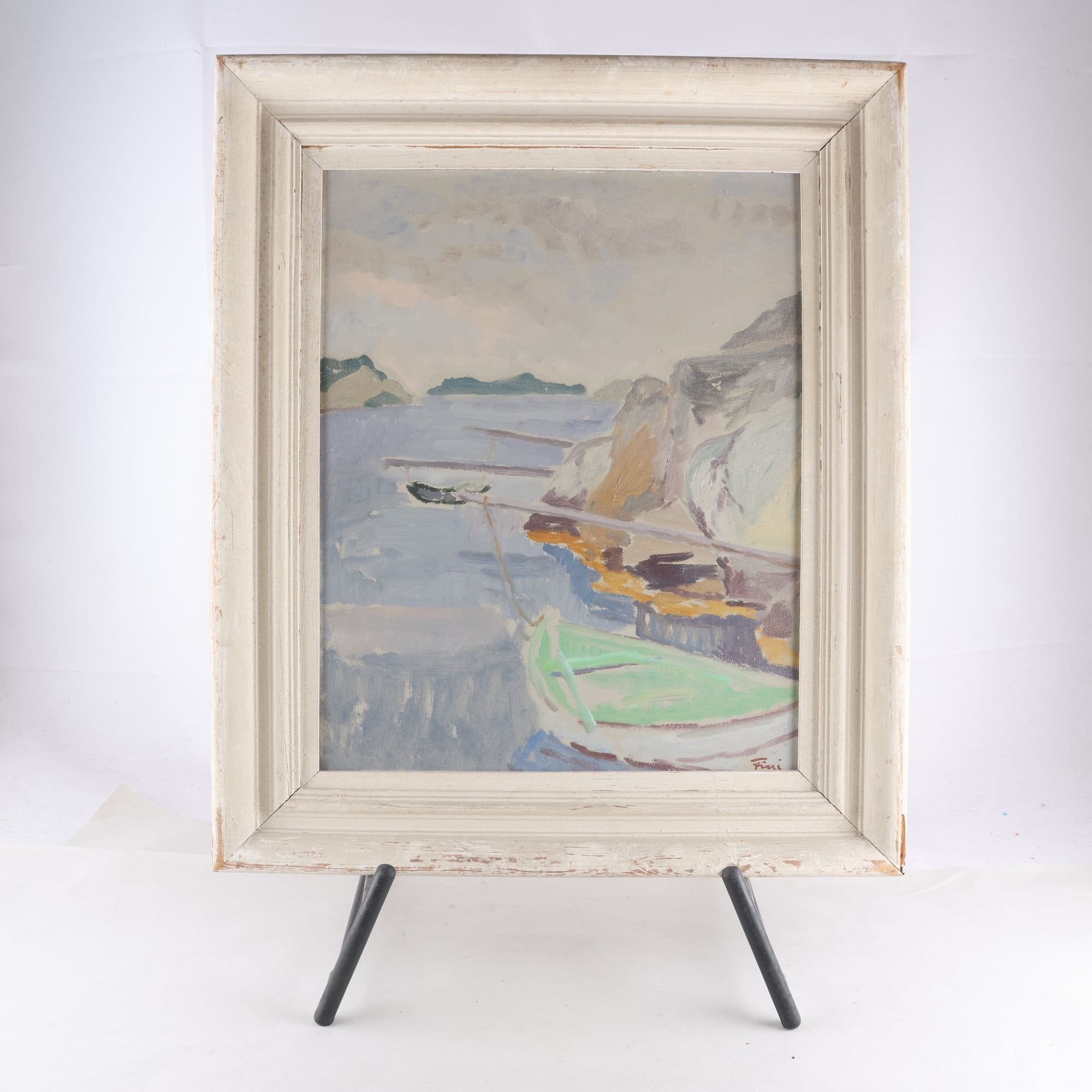 Olja på pannå, Finn Nielssen, (1908-1962), Norge. Endast avhämtning