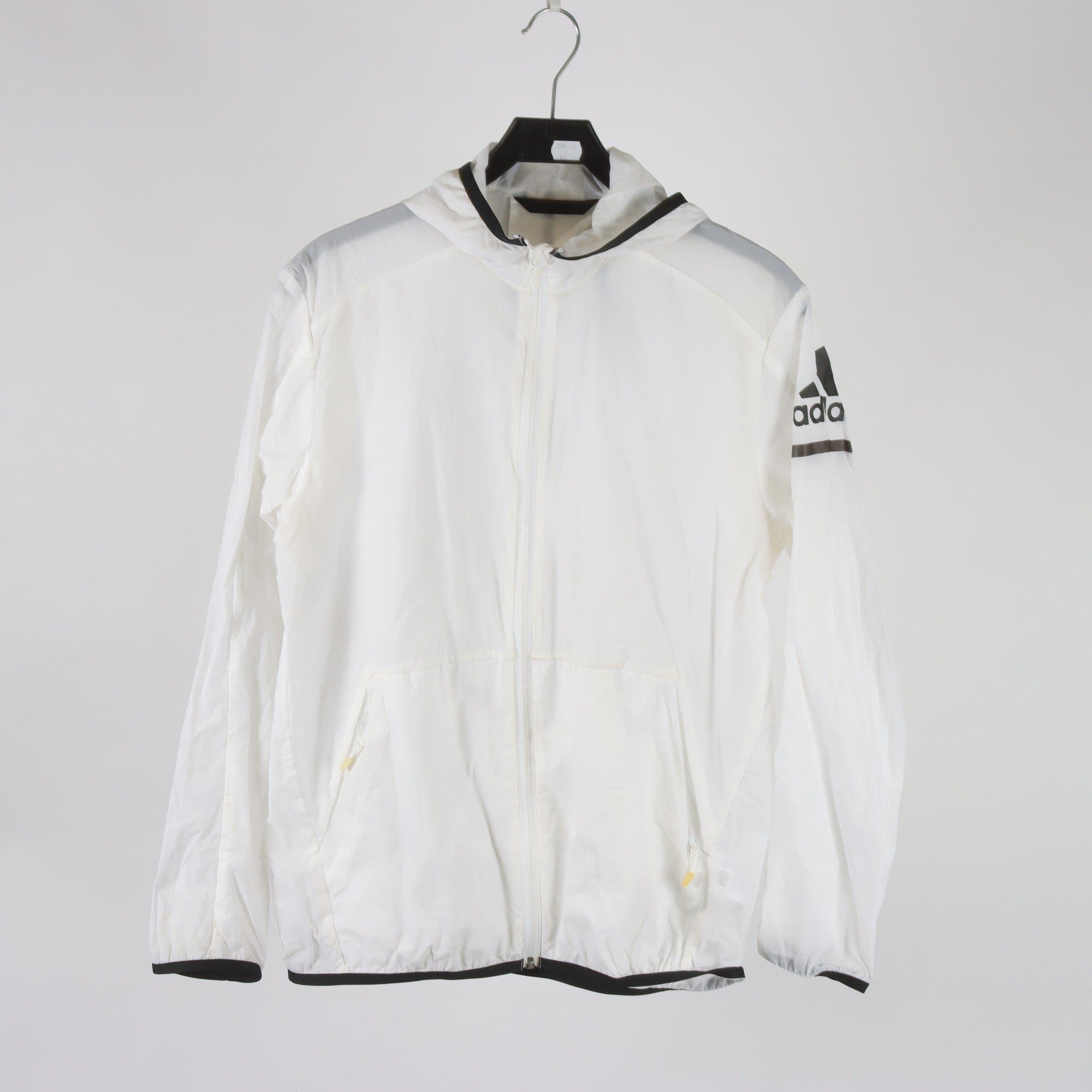 Sportjacka, Adidas, vit, stl. S.