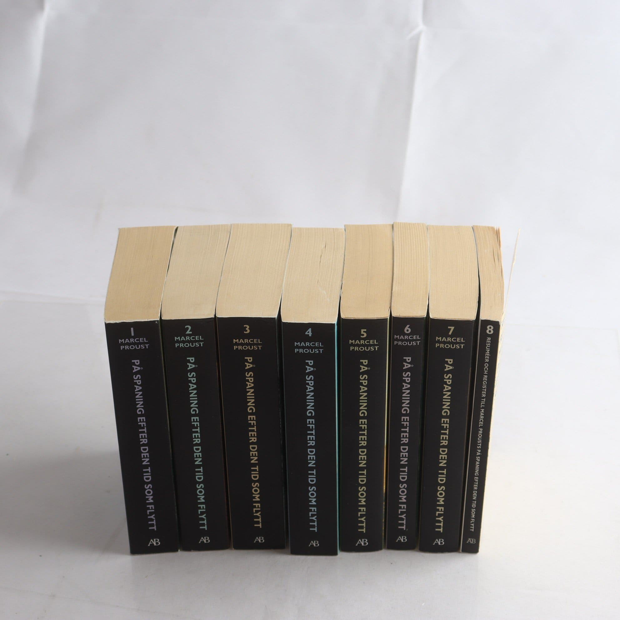 Marcel Proust, På spaning efter den tid som flytt, Vol. 1-8