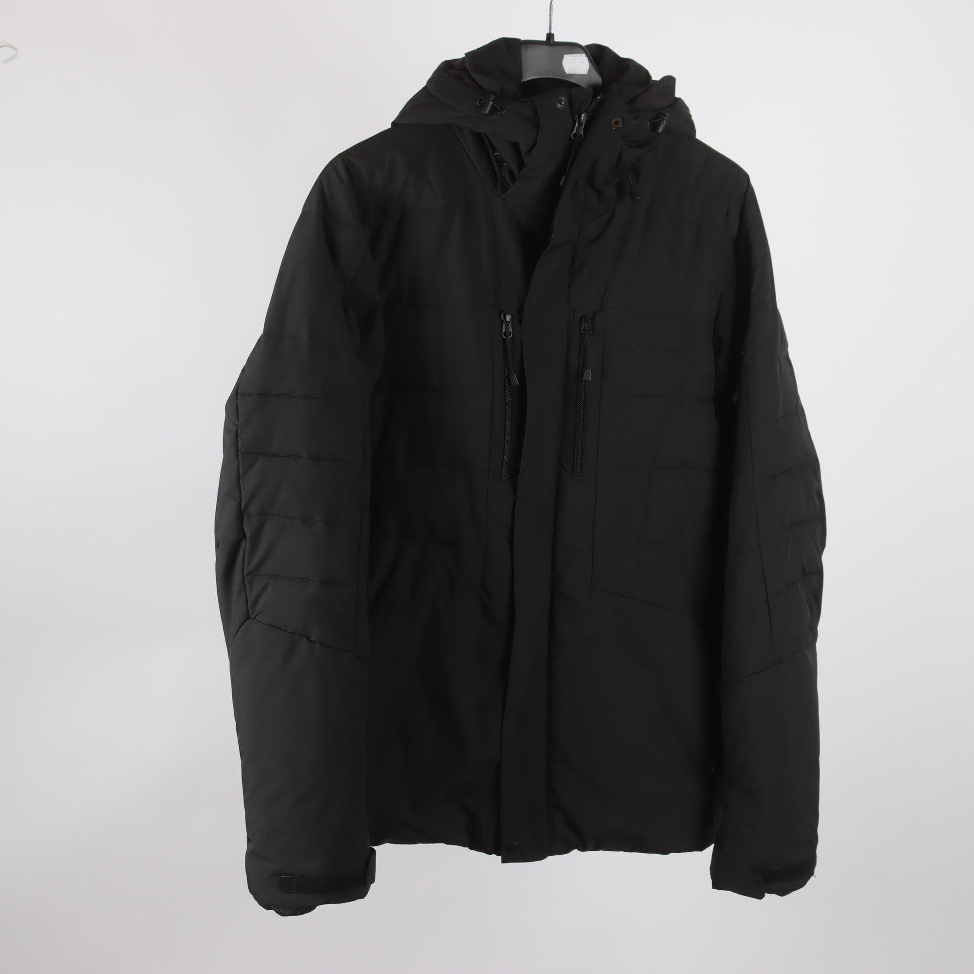 Vinterjacka, Peak Performance, svart, stl. L.