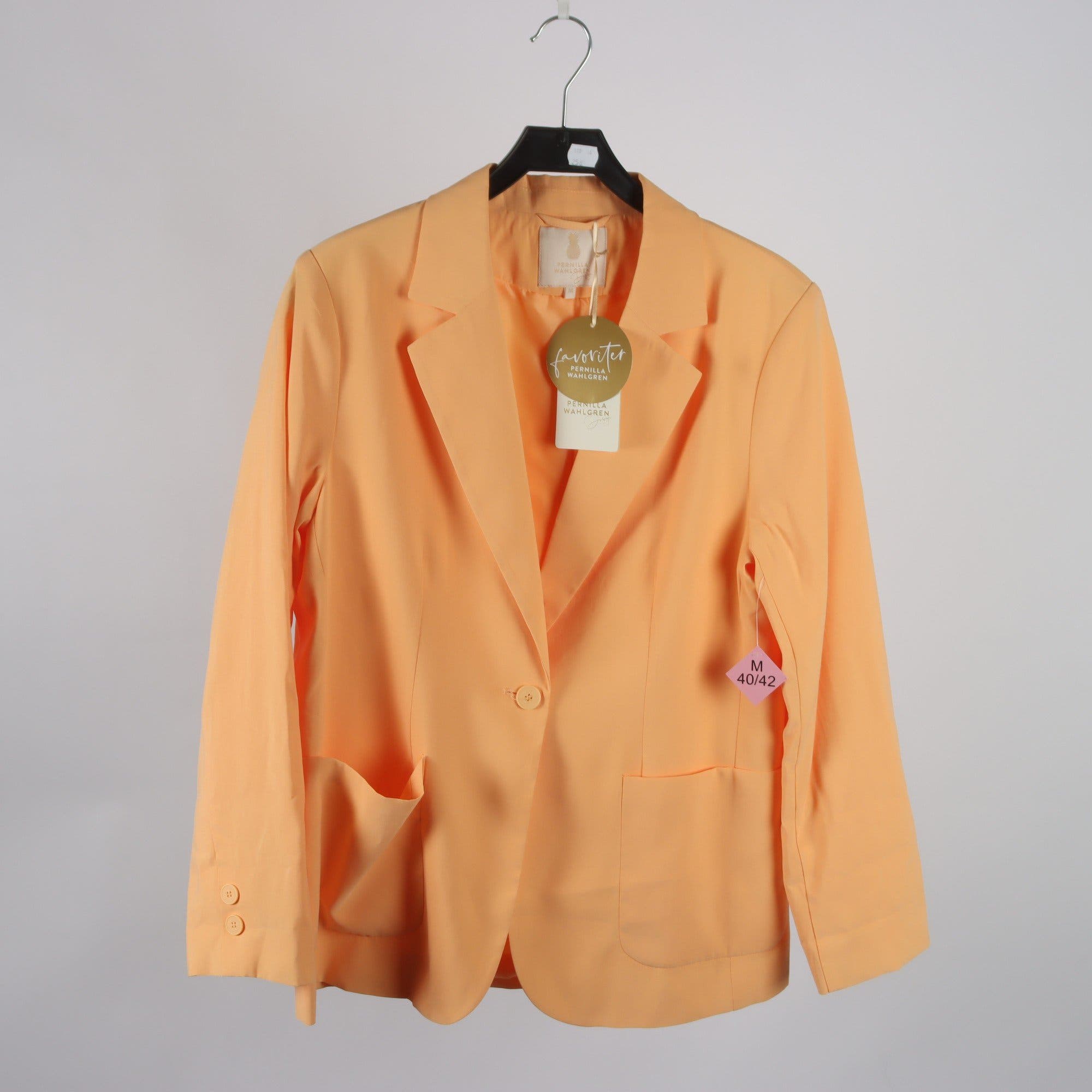 Kavaj, Pernilla Wahlgren, orange, stl. M.