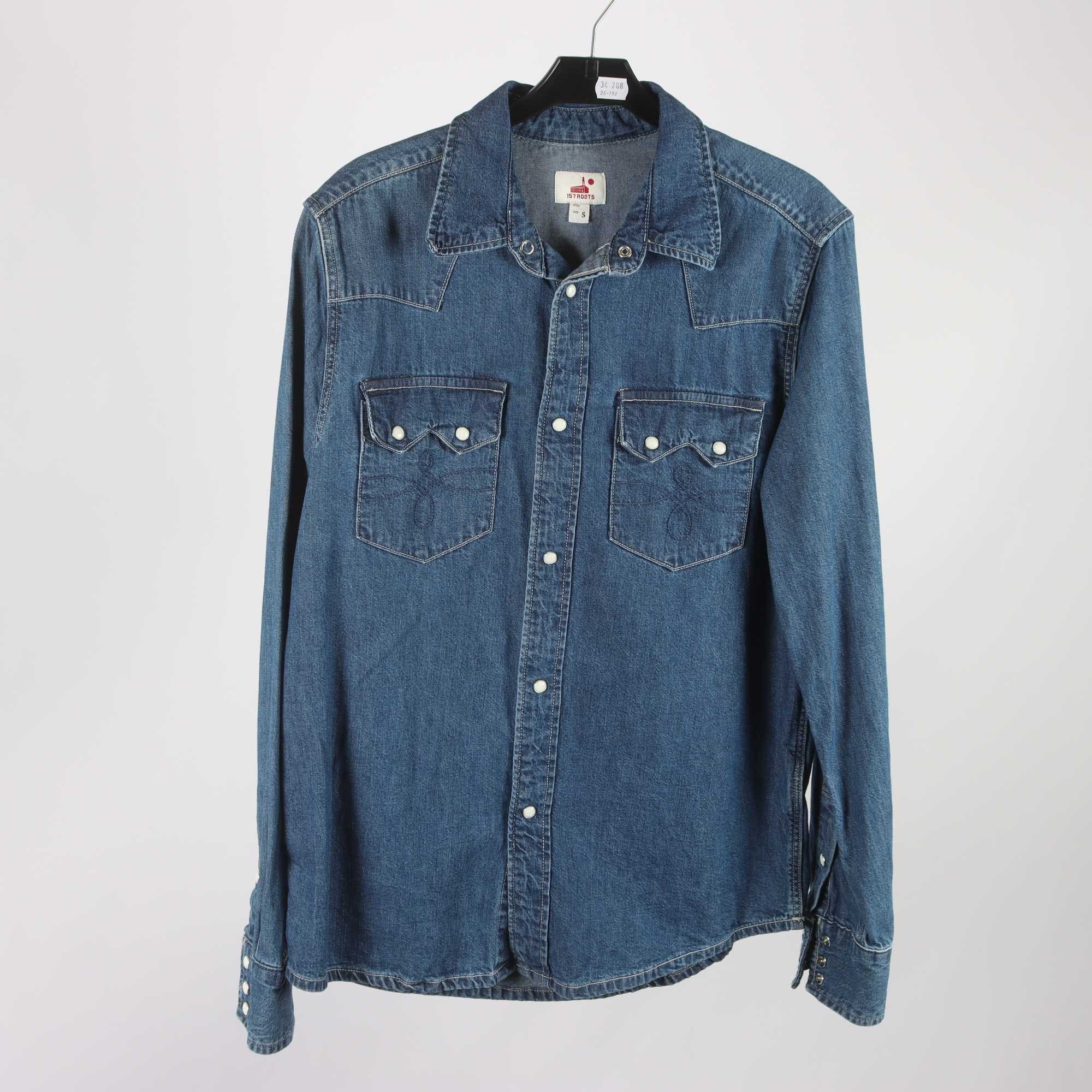 Jeanskjorta, 157 Roots, stl. S
