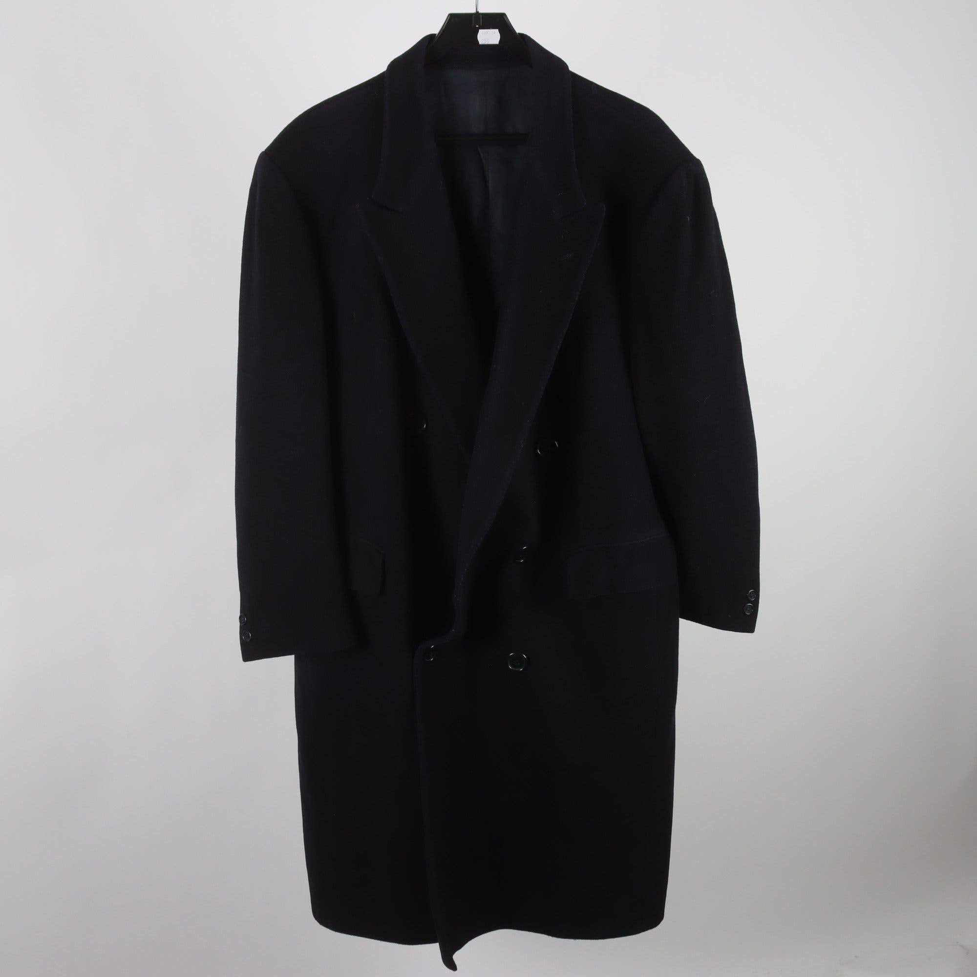 Rock, Yves Saint Laurent, blå, ull, cashmere, stl. 56.