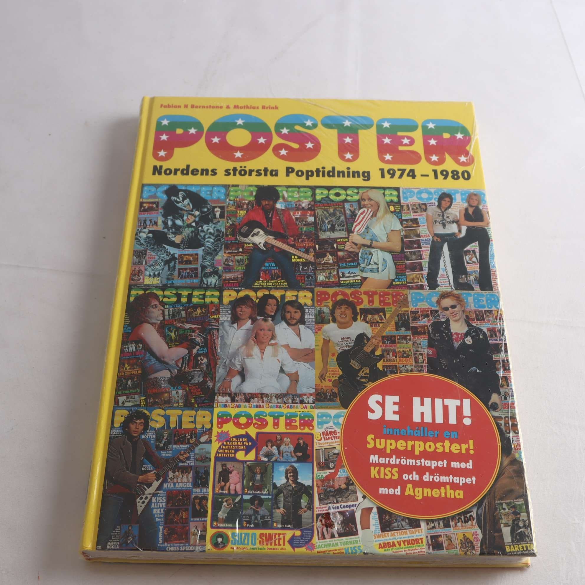 POSTER, Nordens största Poptidning 1974-1980, inplastad