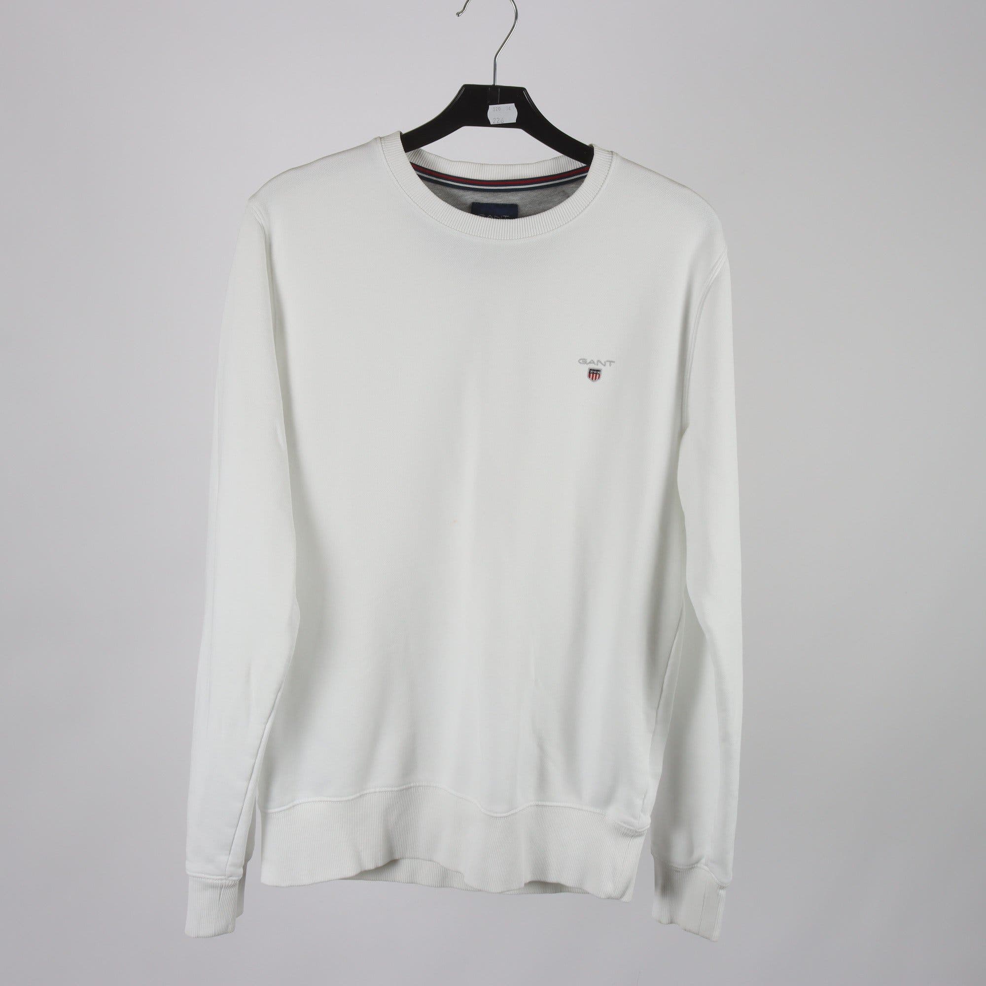 Sweatshirt, Gant, vit, stl. M.
