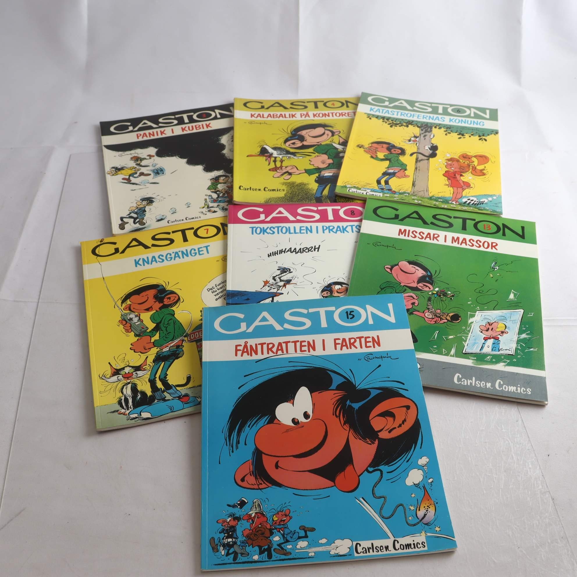 Gaston, paket med 7 album