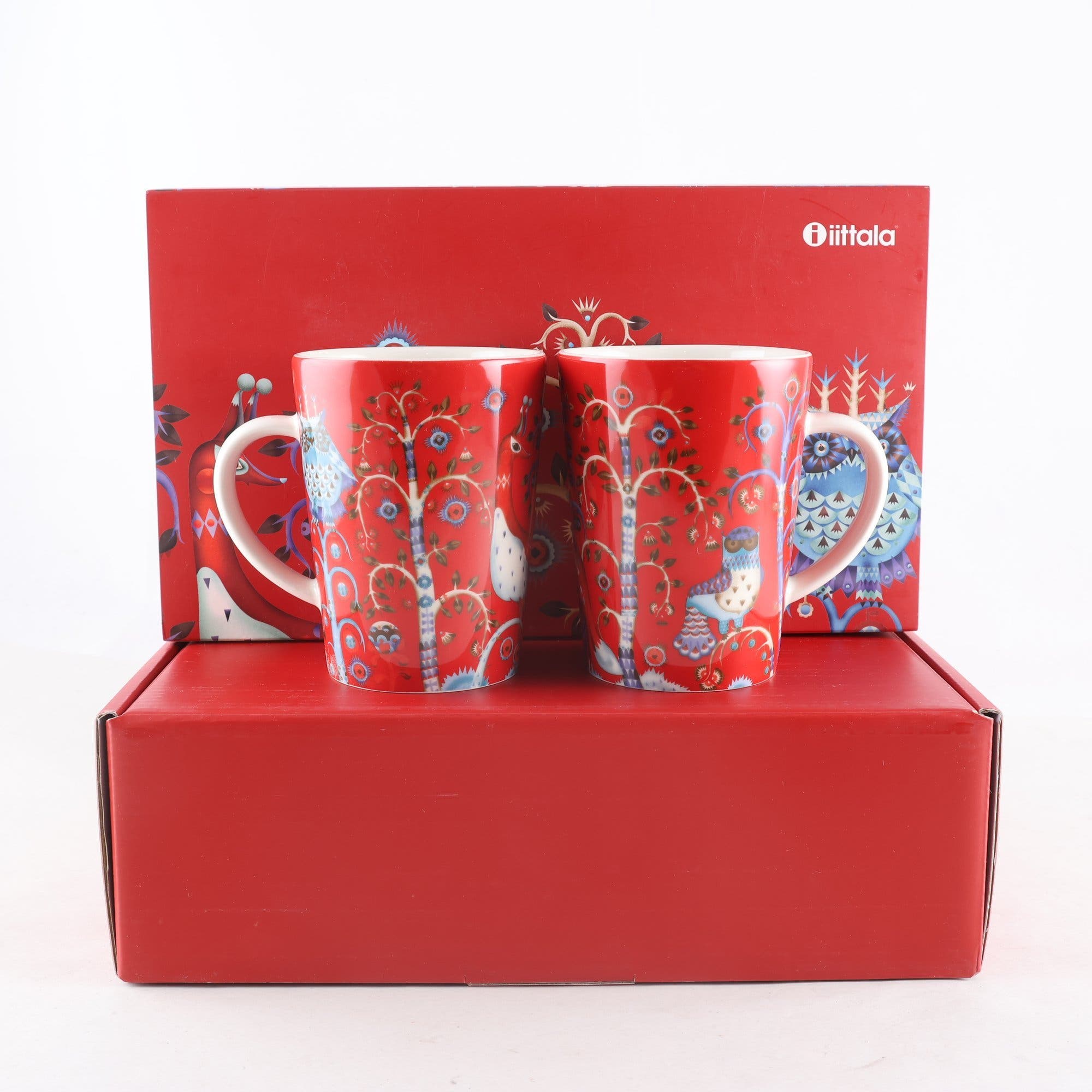 Muggar, porslin, Taika, Klaus Haapaniemi 2007, Iittala, 2 st