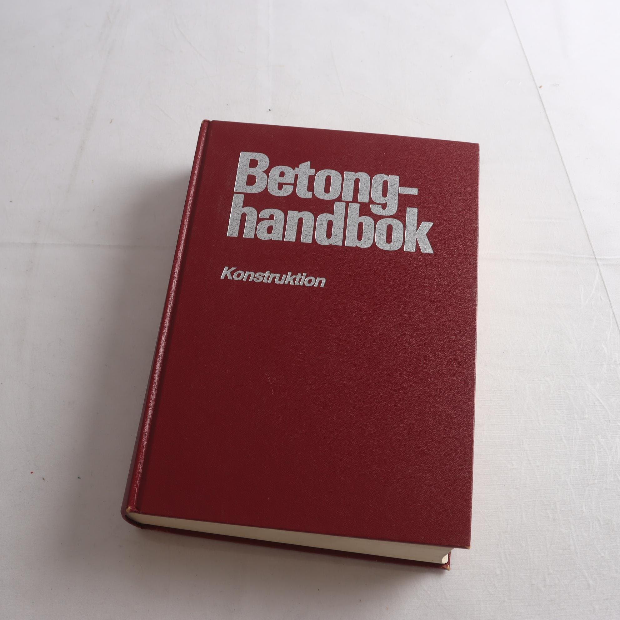 Betonghandbok, Konstruktion, utgåva 2
