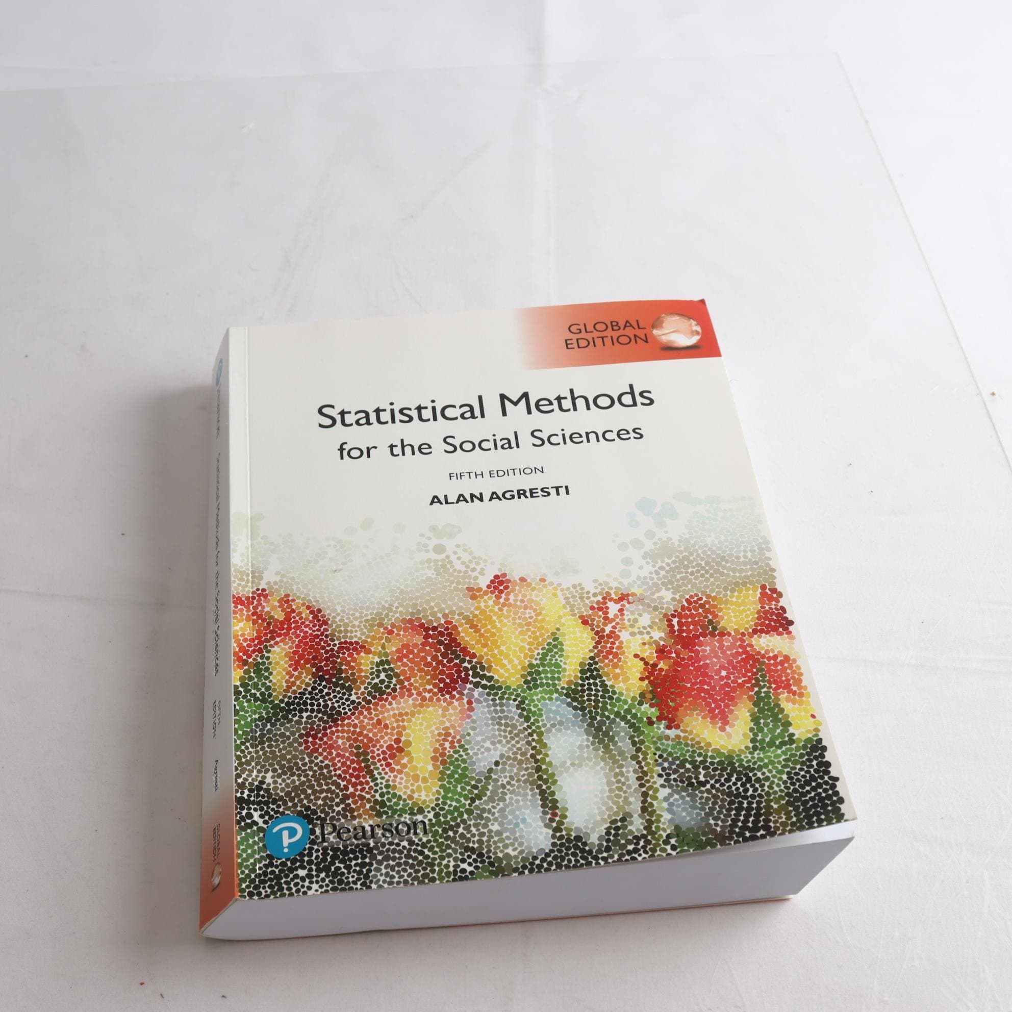 Statistical Methods for the Social Sciences, Alan Agresti