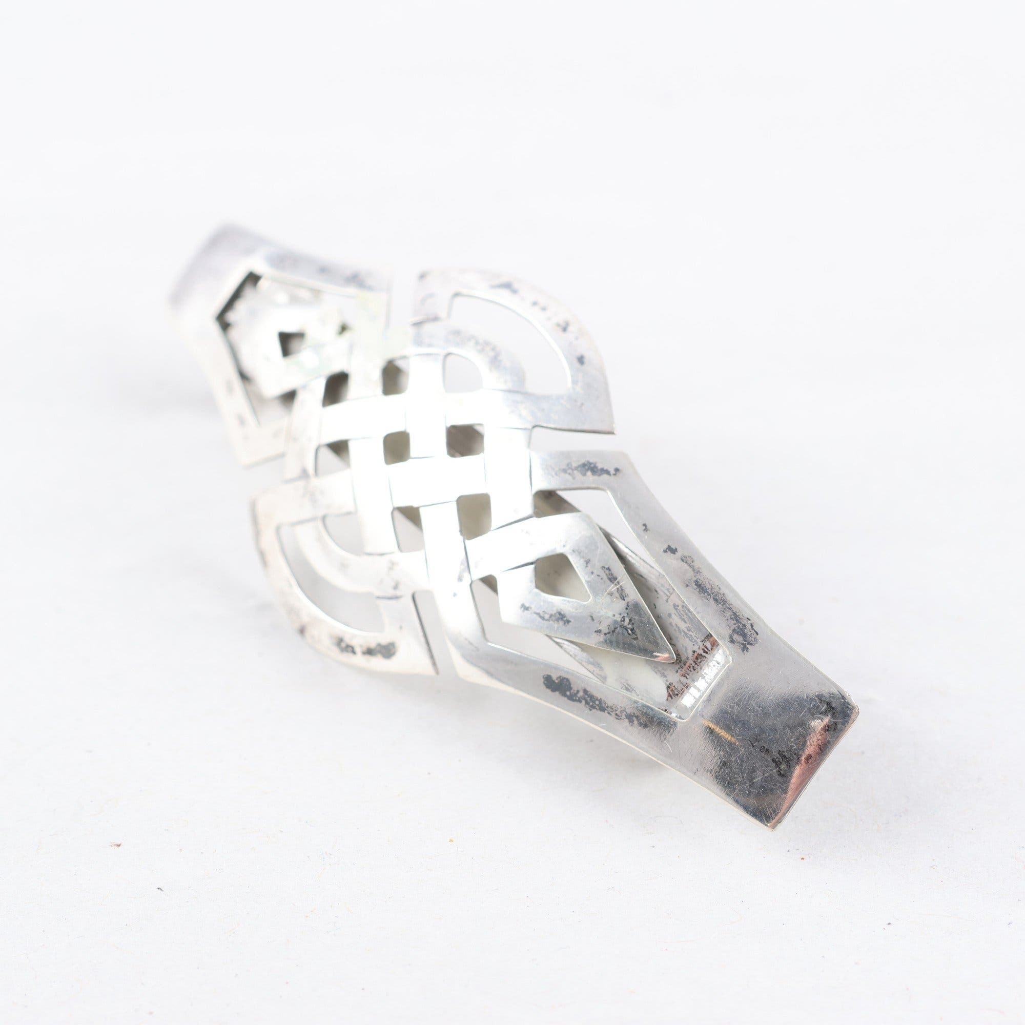 Hårspänne, silver