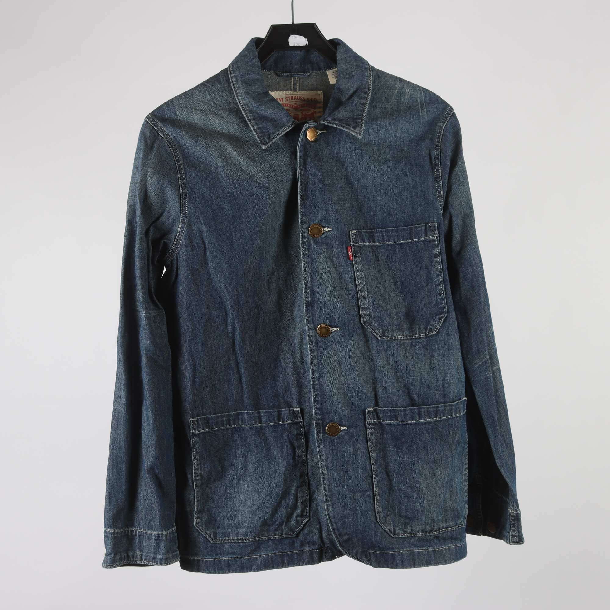 Jeansjacka, Levis, blå, stl. S.