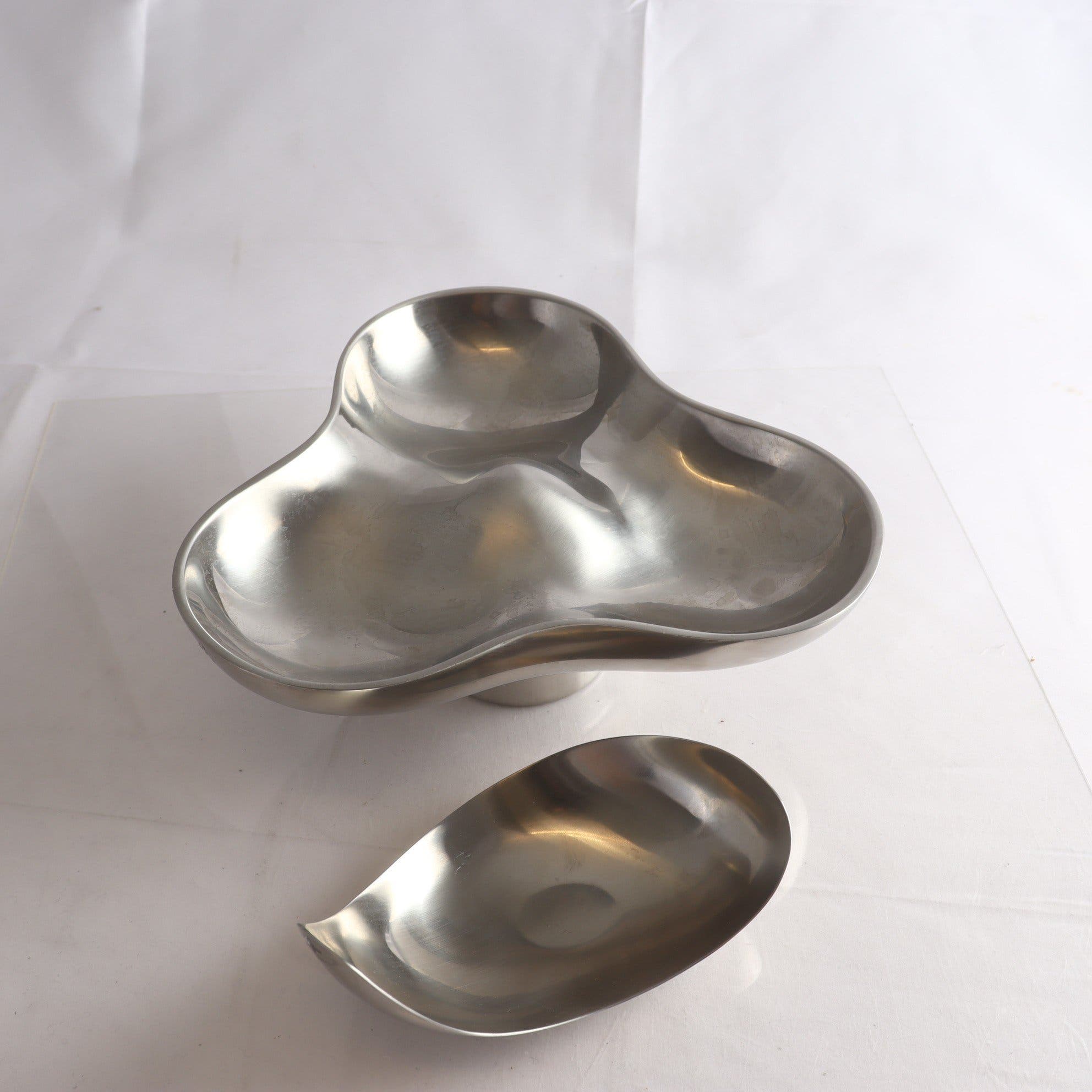 Skålar, Georg Jensen, rostfritt stål, 2 st. Samfraktas ej.
