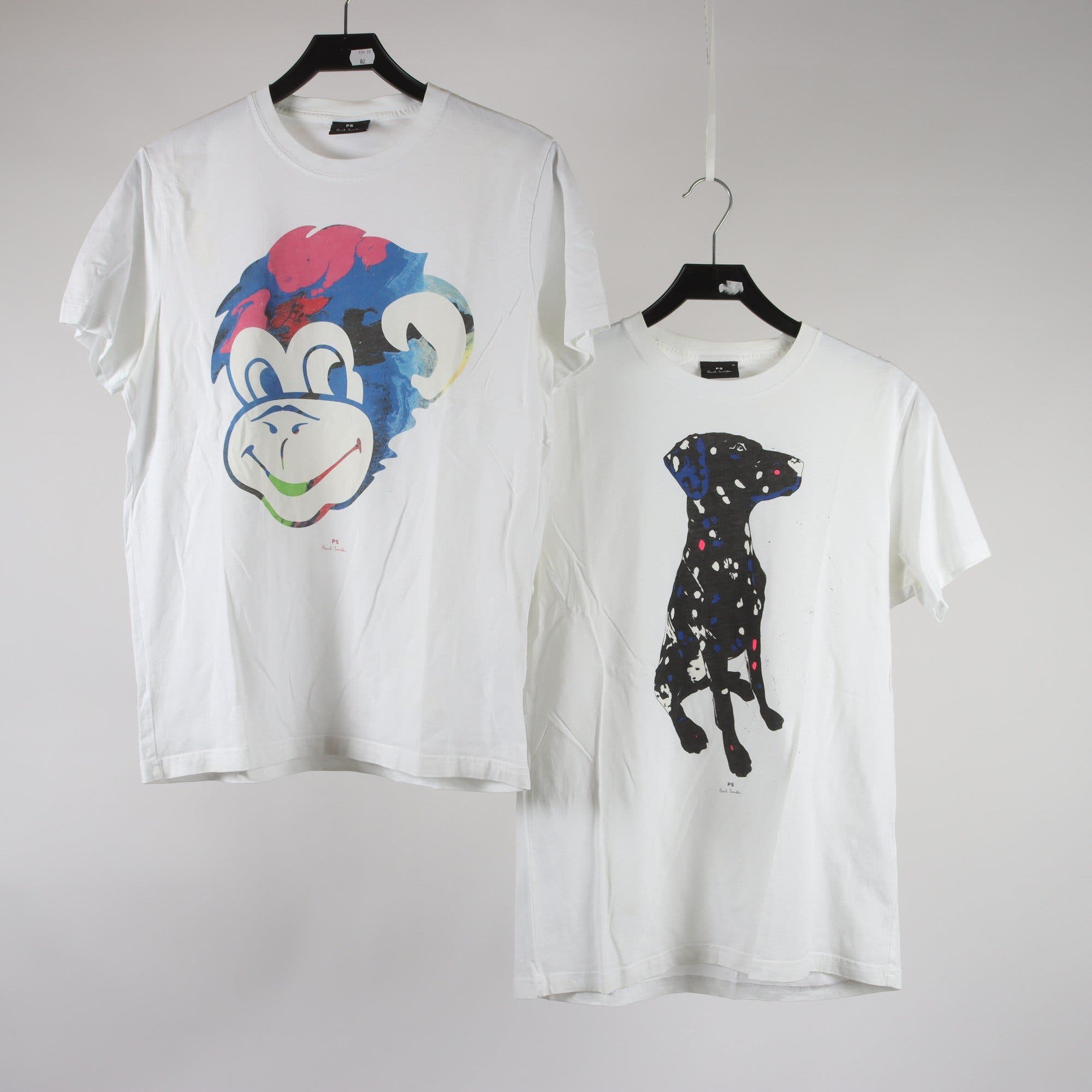 T-shirt 2-pack, Paul Smith, vit, stl. XL
