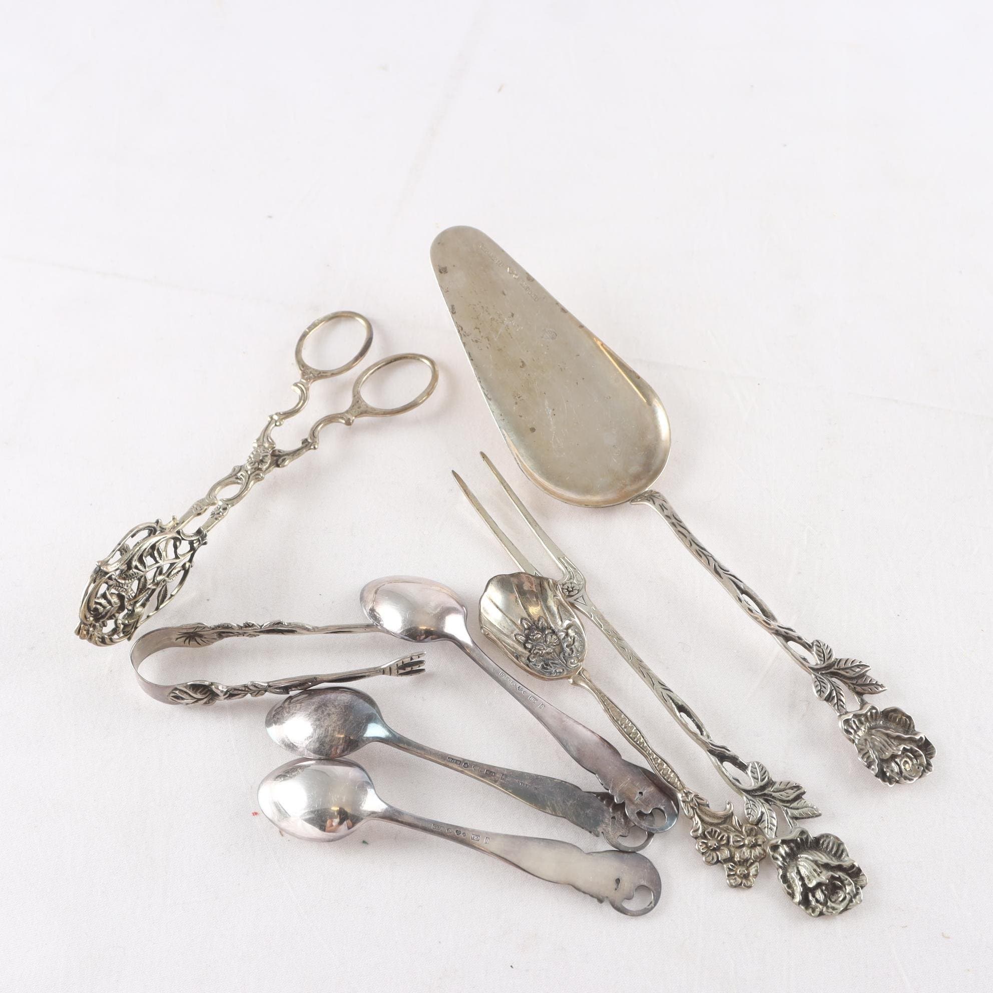 Skrotsilver, Sterling silver, stämplad kattfot