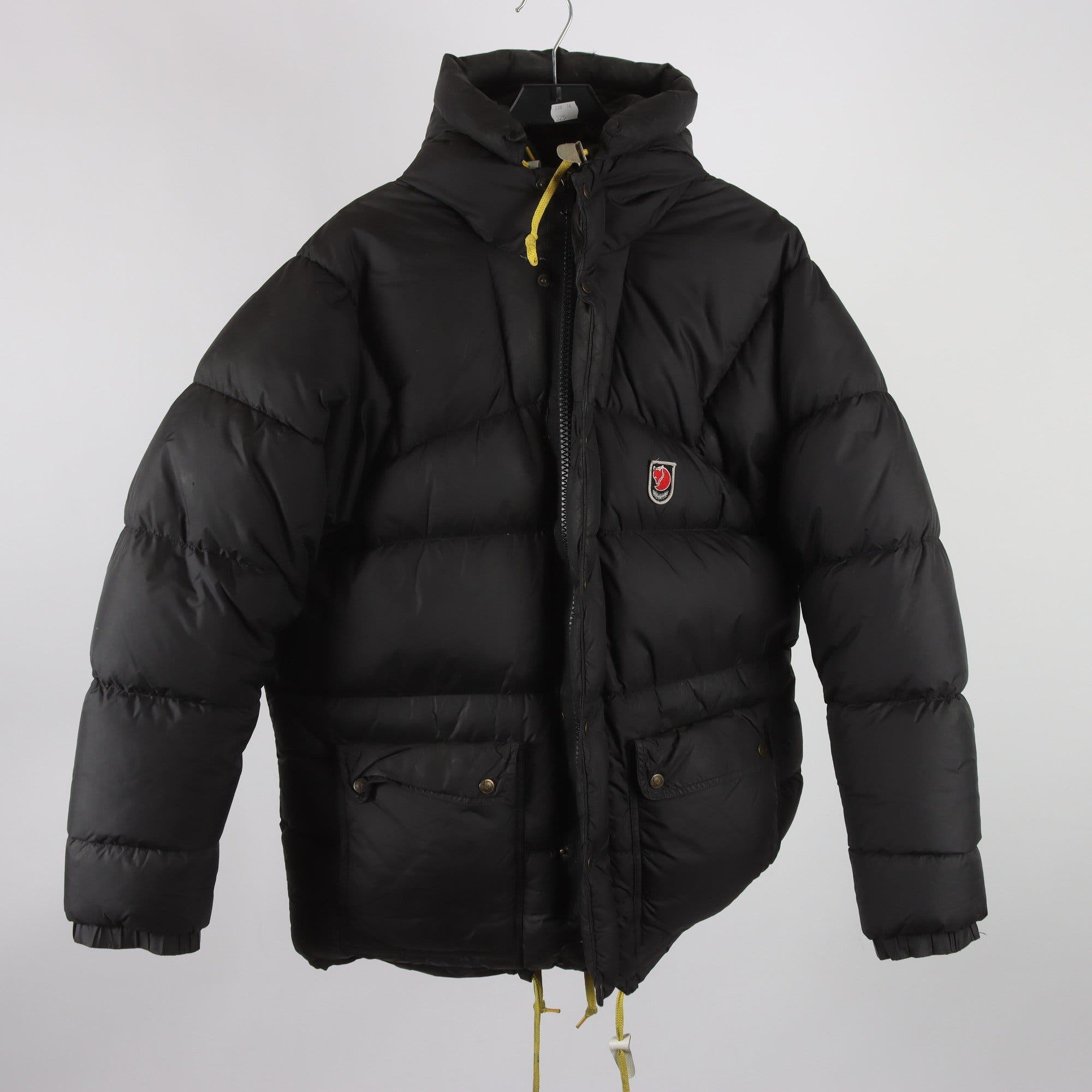 Dunjacka, Fjällräven, svart, stl. S.