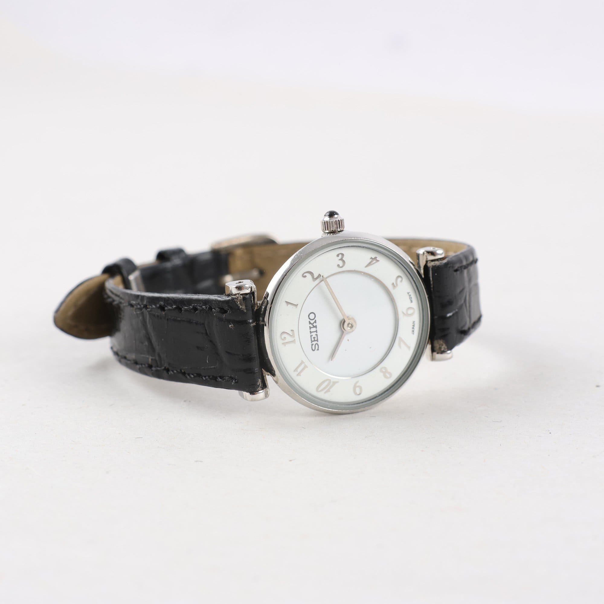 Armbandsur, stål, Seiko, quartz