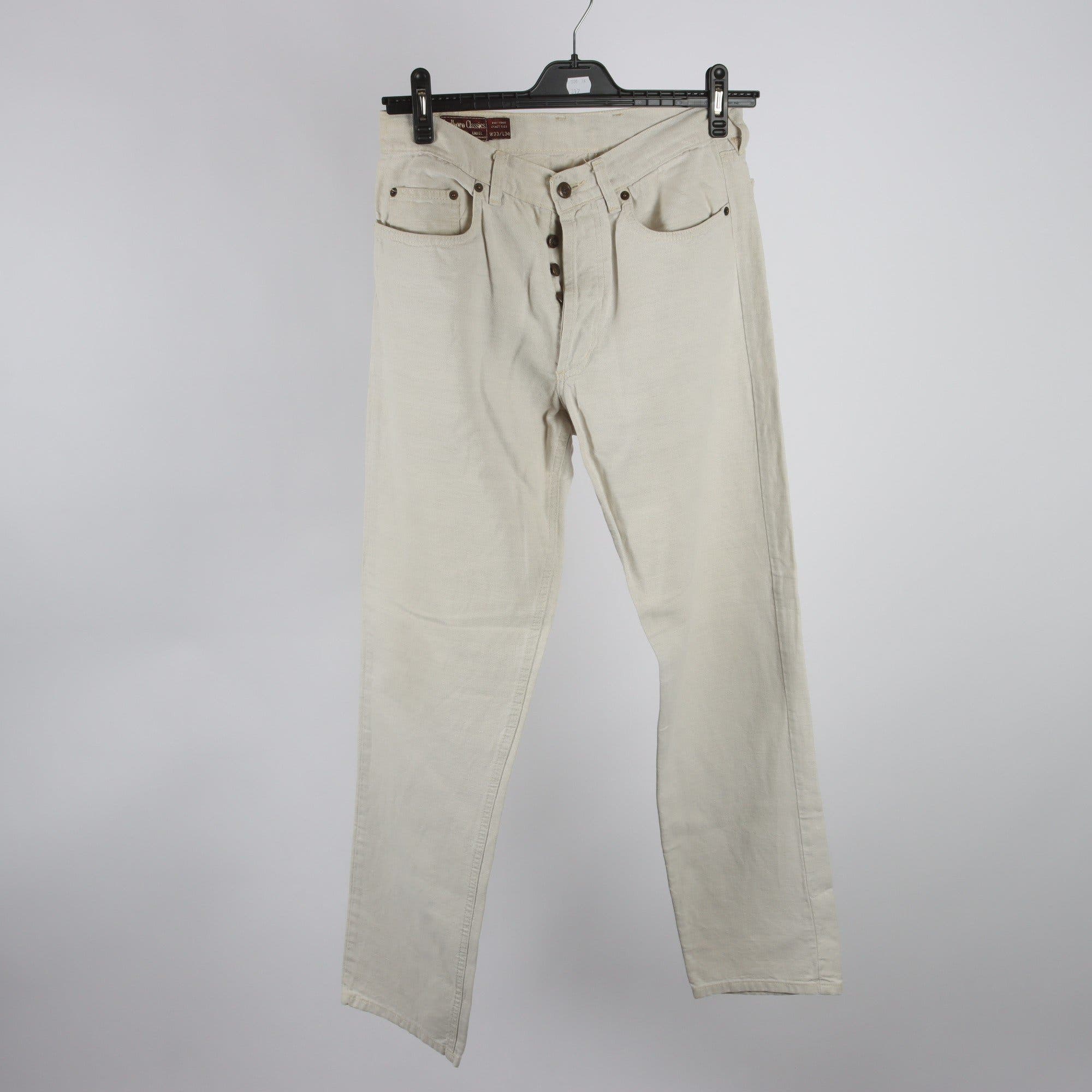 Byxor, Marlboro Classic, beige, stl. 33″/34.