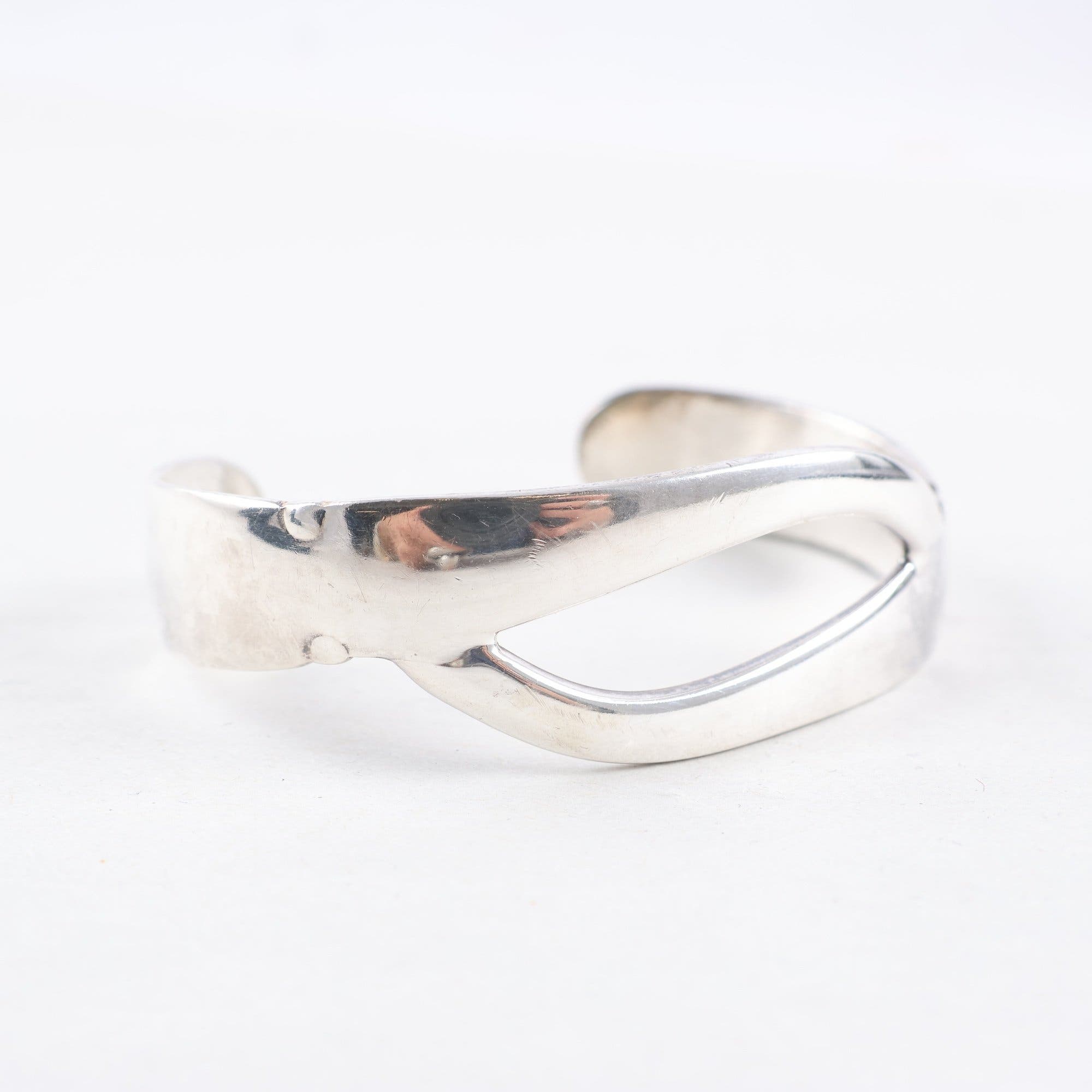 Armband, cuff, silver