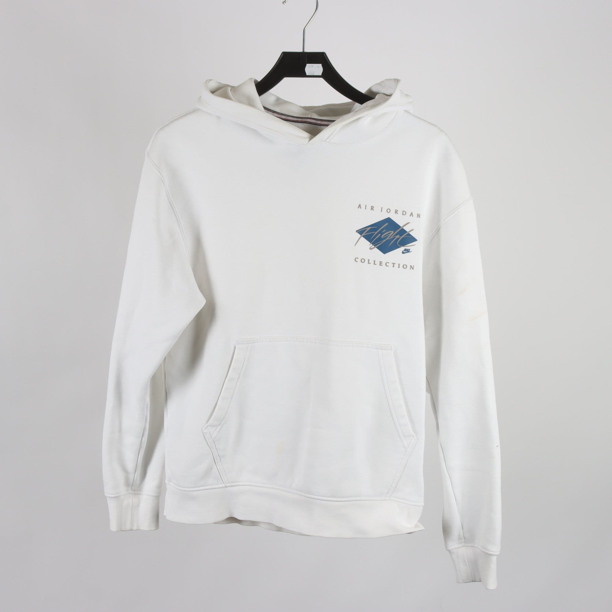 Hoodie, Air Jordan, vit, stl. S.
