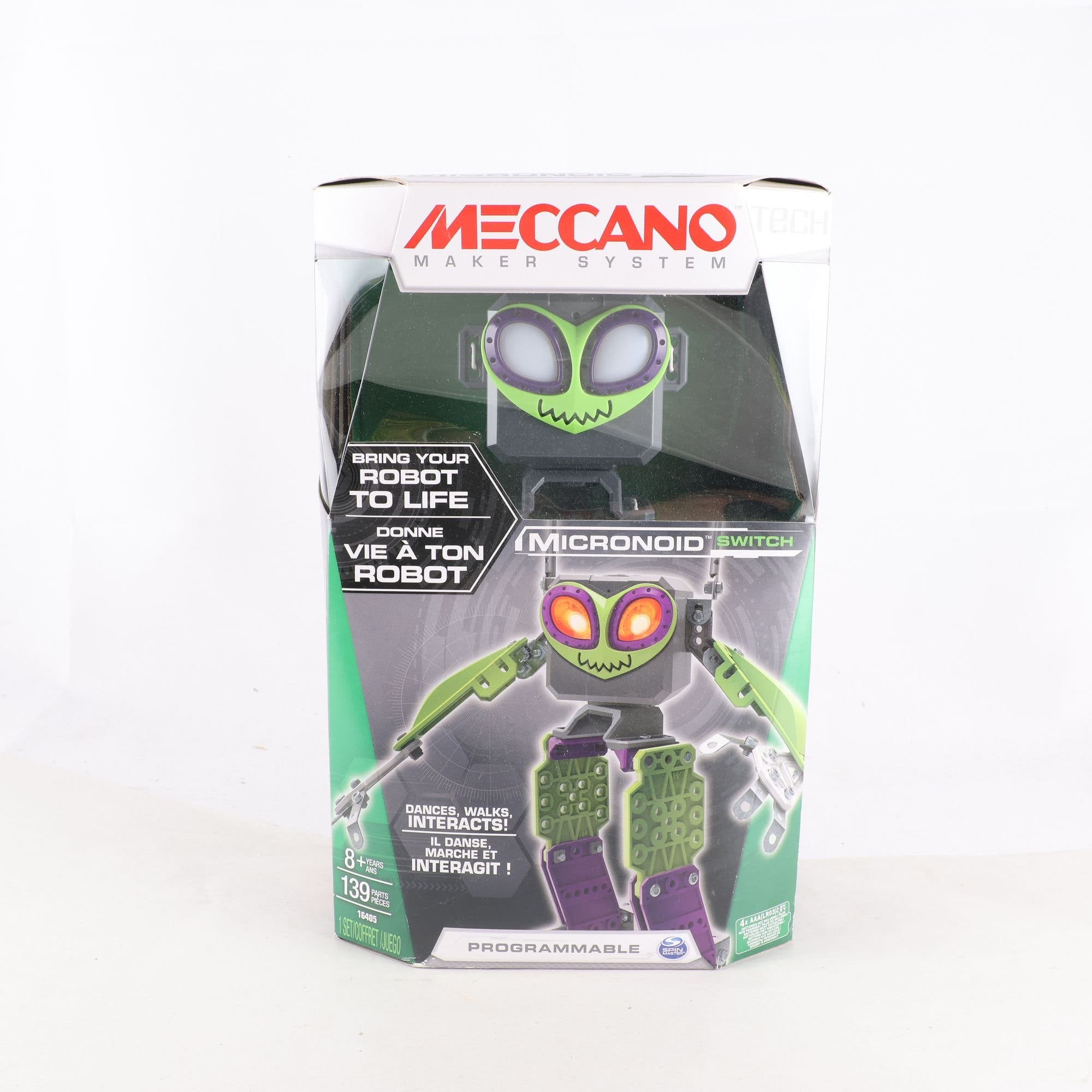 Robot, Meccano,micronoid switch, i org ask.
