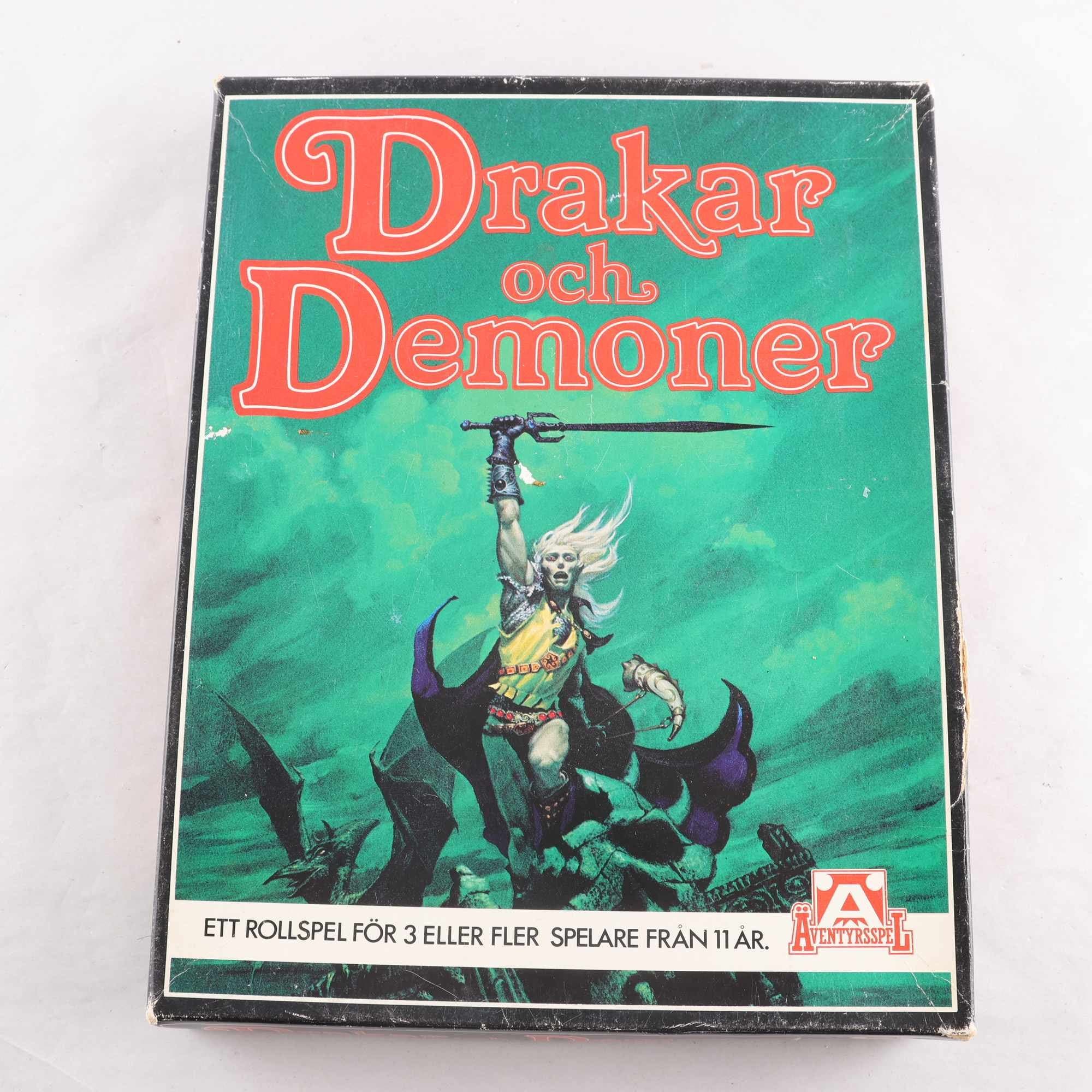 Rollspel, Drakar & demoner,retro.