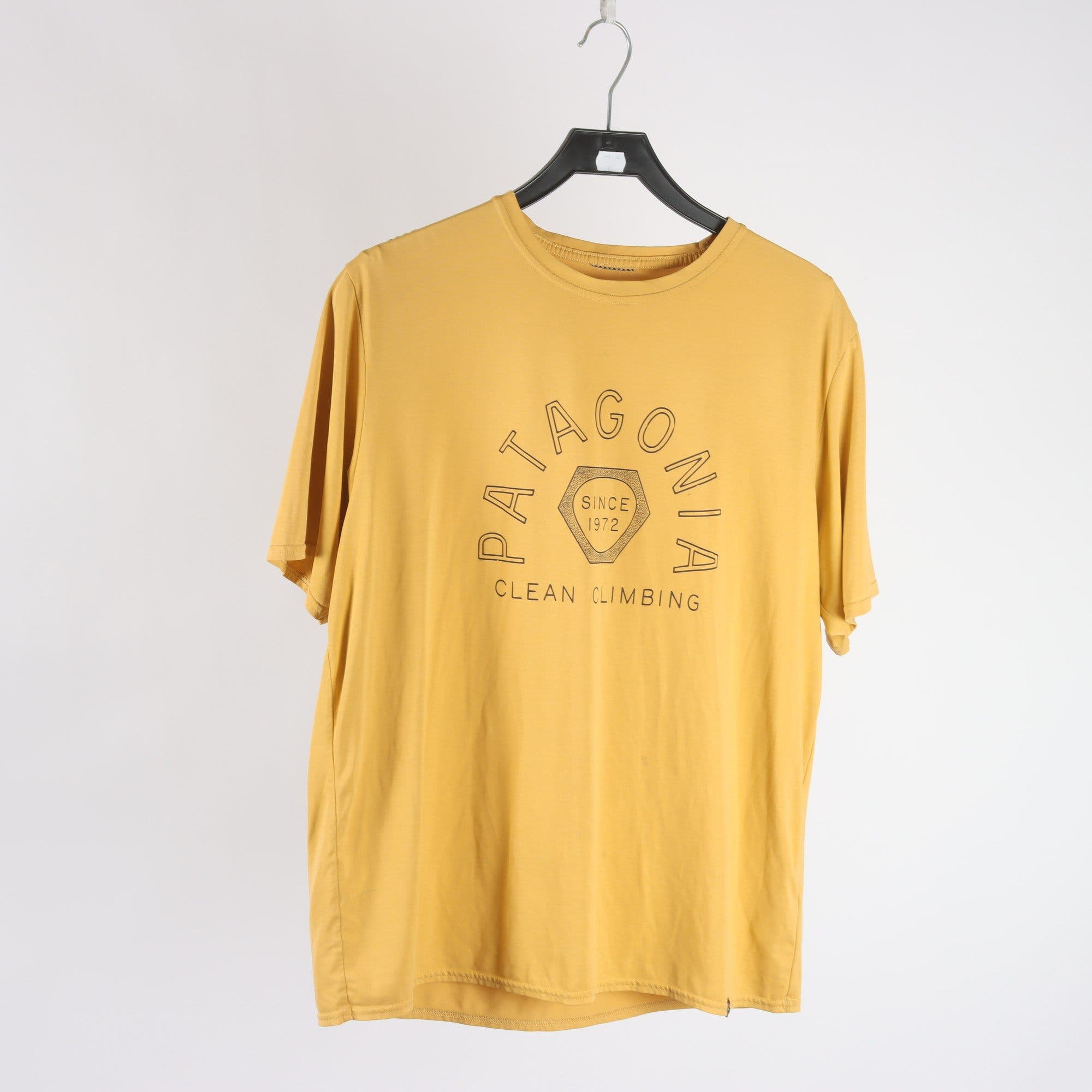 T-shirt, Patagonia, gul, stl. L.