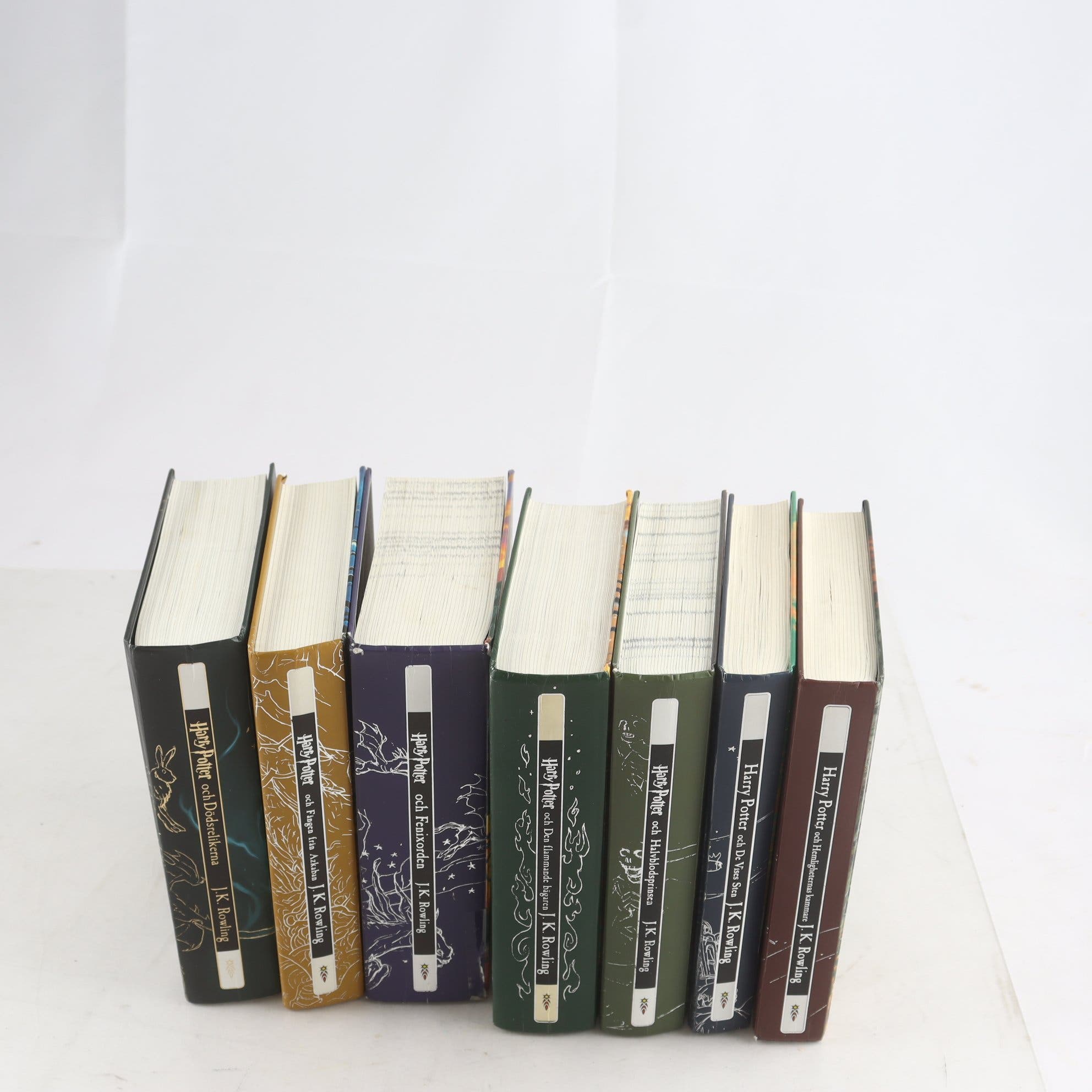 Harry Potter komplett serie, 7 böcker, svenska – J.K. Rowling