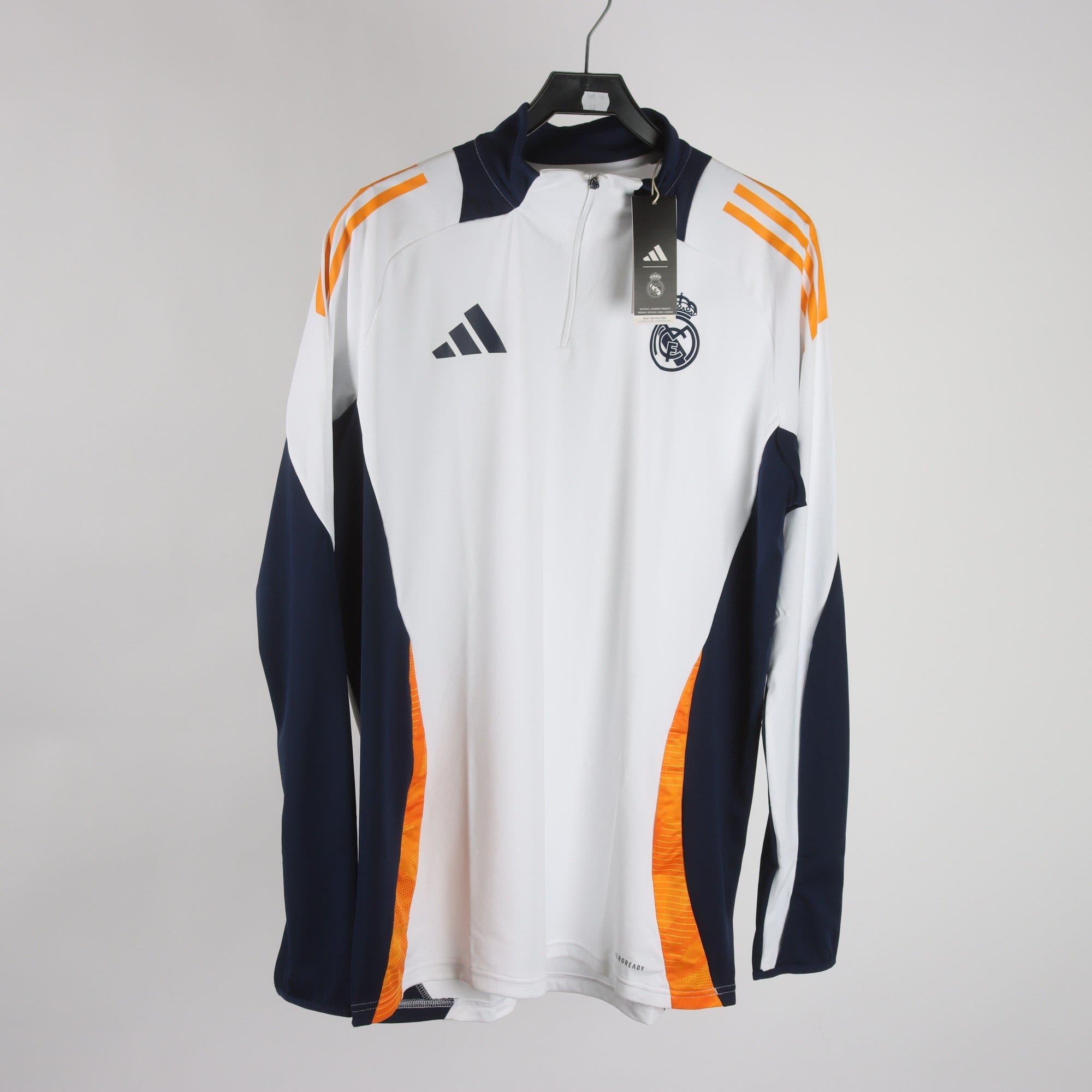 Sporttröja, Adidas, Real Madrid, vit, blå, stl. XL.