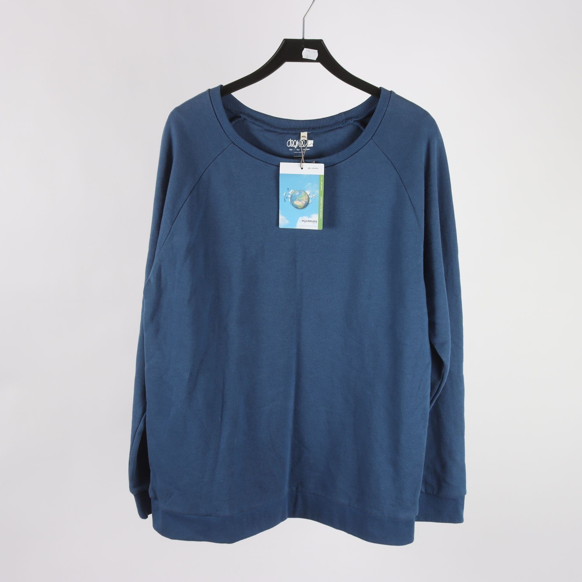 Sweatshirt, Vaude, blå, stl. XXL.