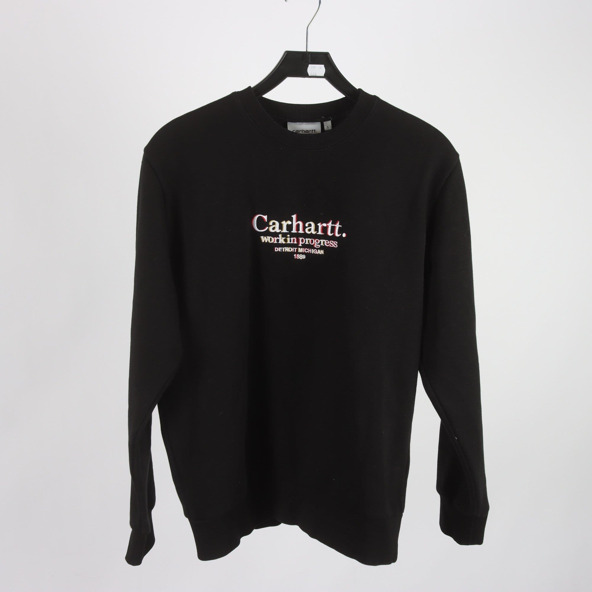 Sweatshirt, Carhartt, svart, stl. S.
