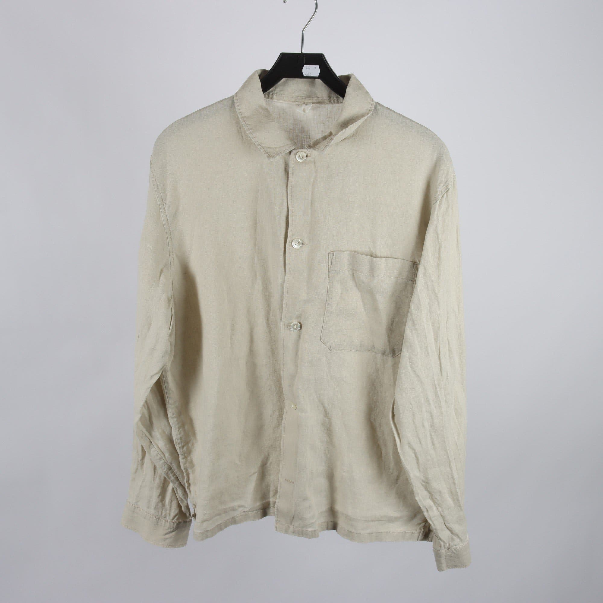 Overshirt, Arket, beige, 100% lin, stl. L.
