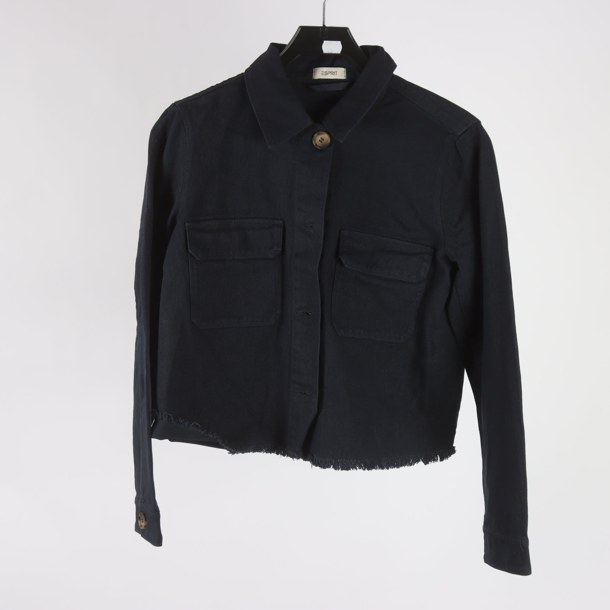 Jacka, Esprit, blå, denim, stl. S.
