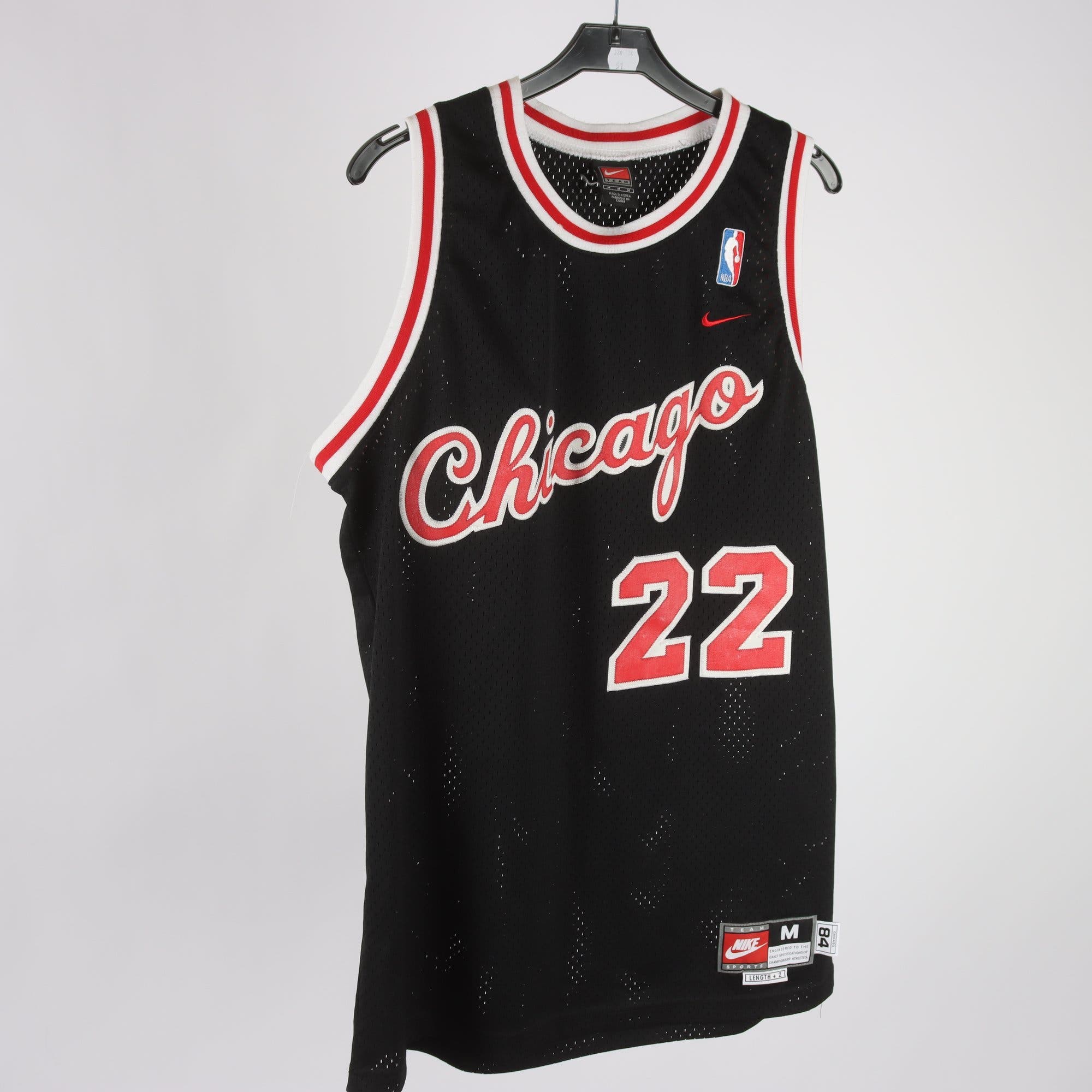 Linne, Nike, NBA, Chicago, Williams, svart, stl. M.