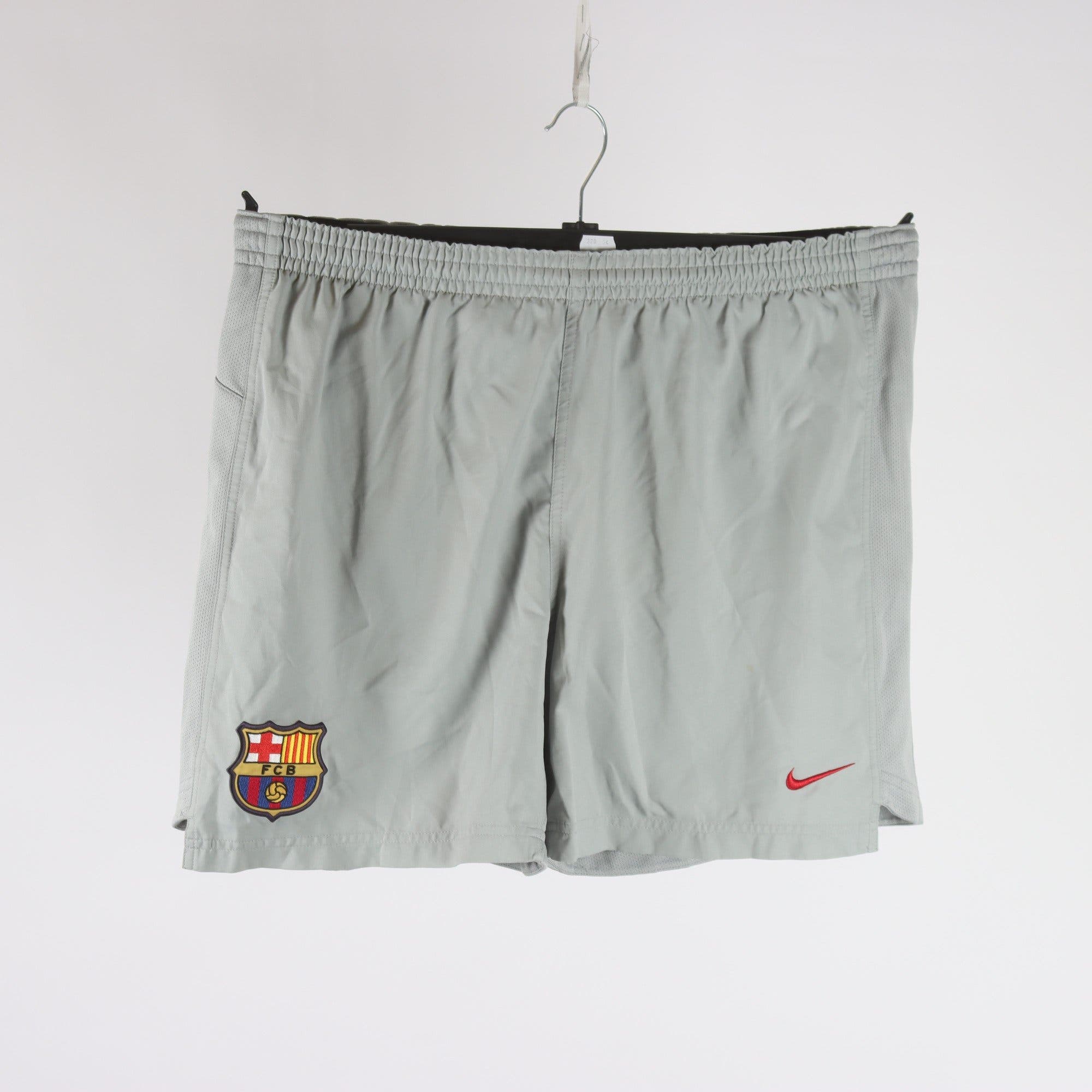 Shorts, Nike, FCB, grå, stl. L.