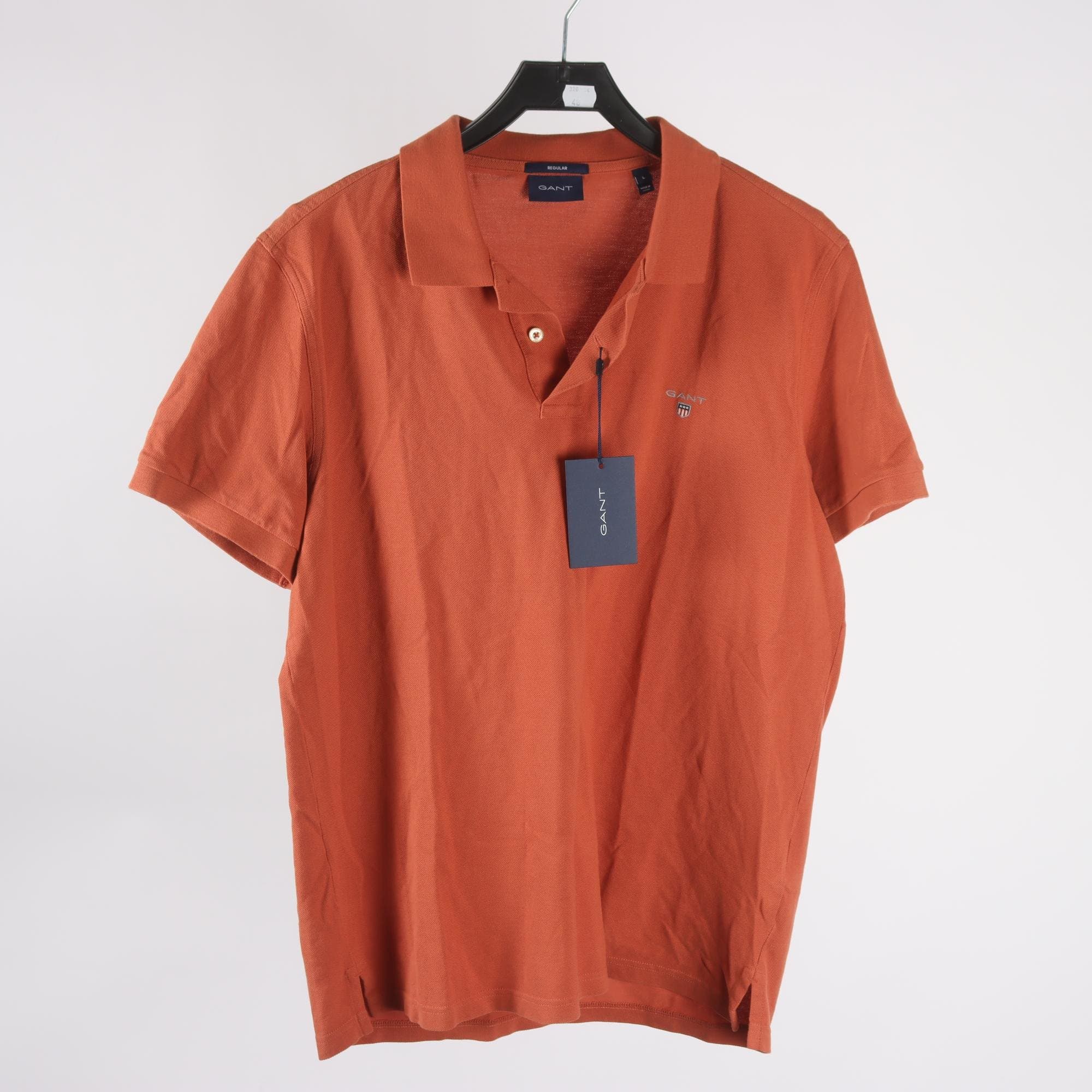 Piké, Gant, orange, stl. L.