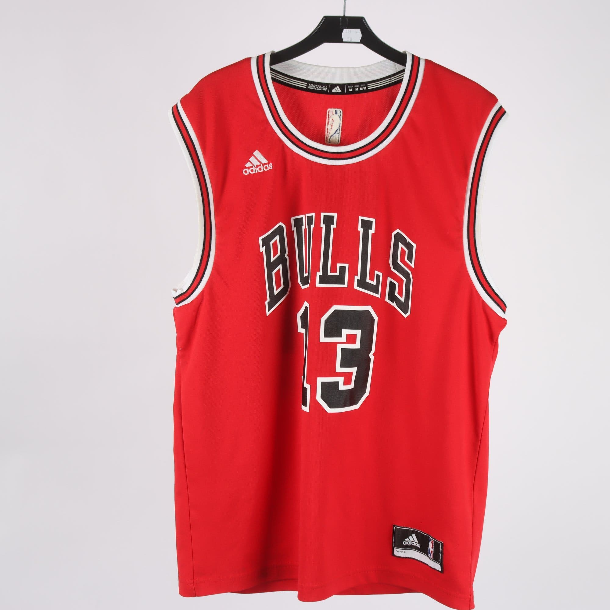 Linne, Adidas, NBA, Bulls, Noah, röd, stl. M.
