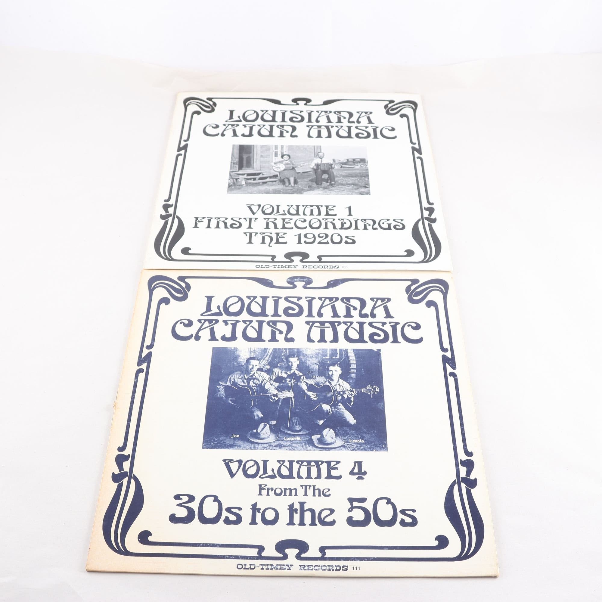 LP V/A, Louisiana Cajun Music Volume 1 & Volume 4