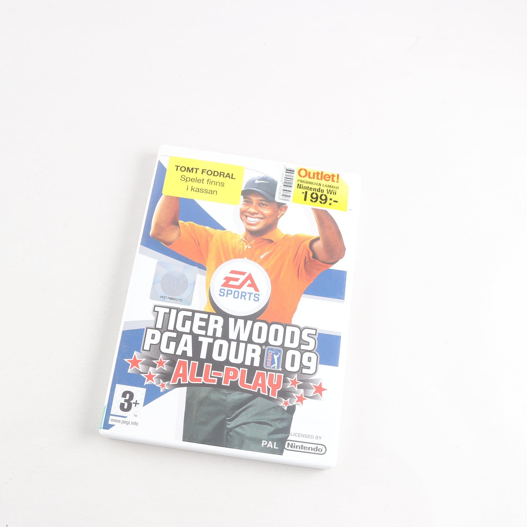 Spel Tiger Woods PGA Tour 09, Nintendo Wii