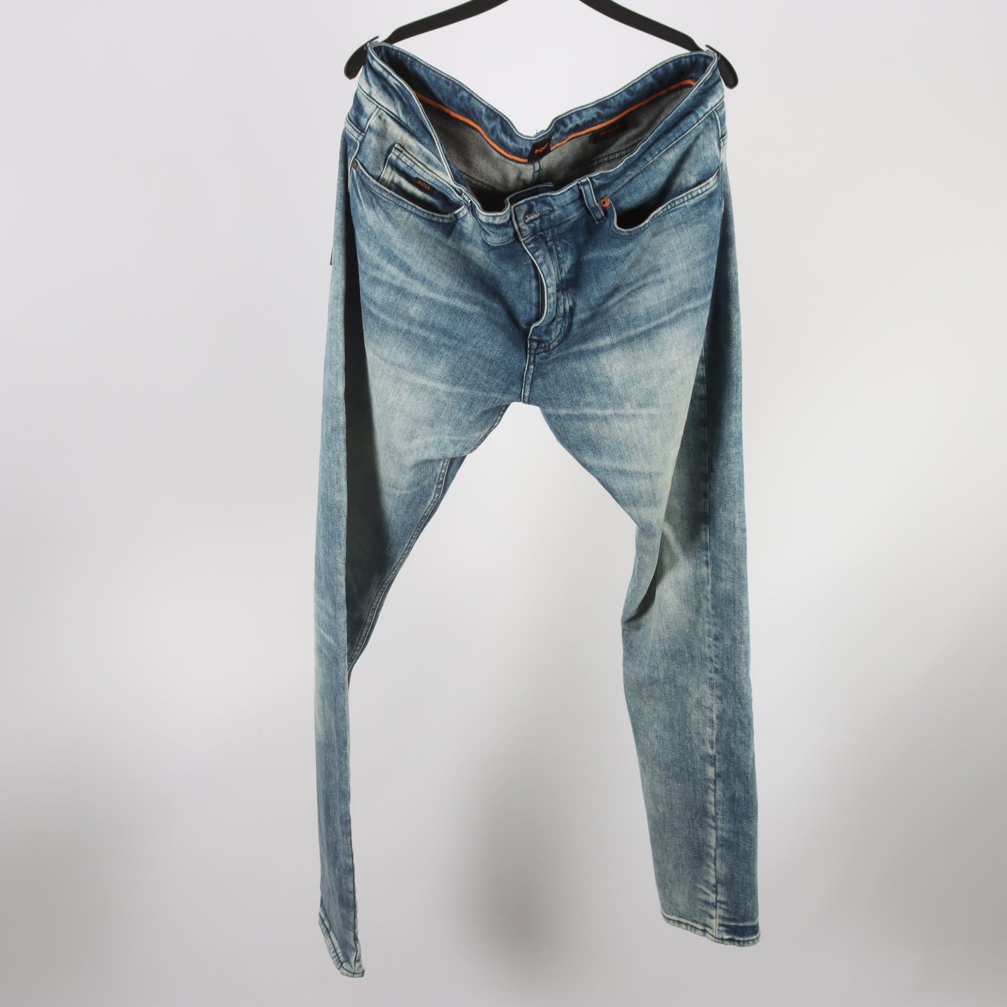 Jeans, Boss, blå, stl. 36″/36.