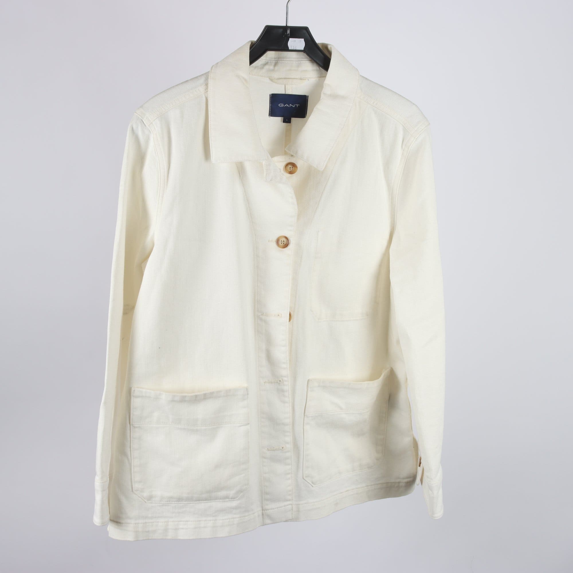 Worker jacket, Gant, vit, stl. L.