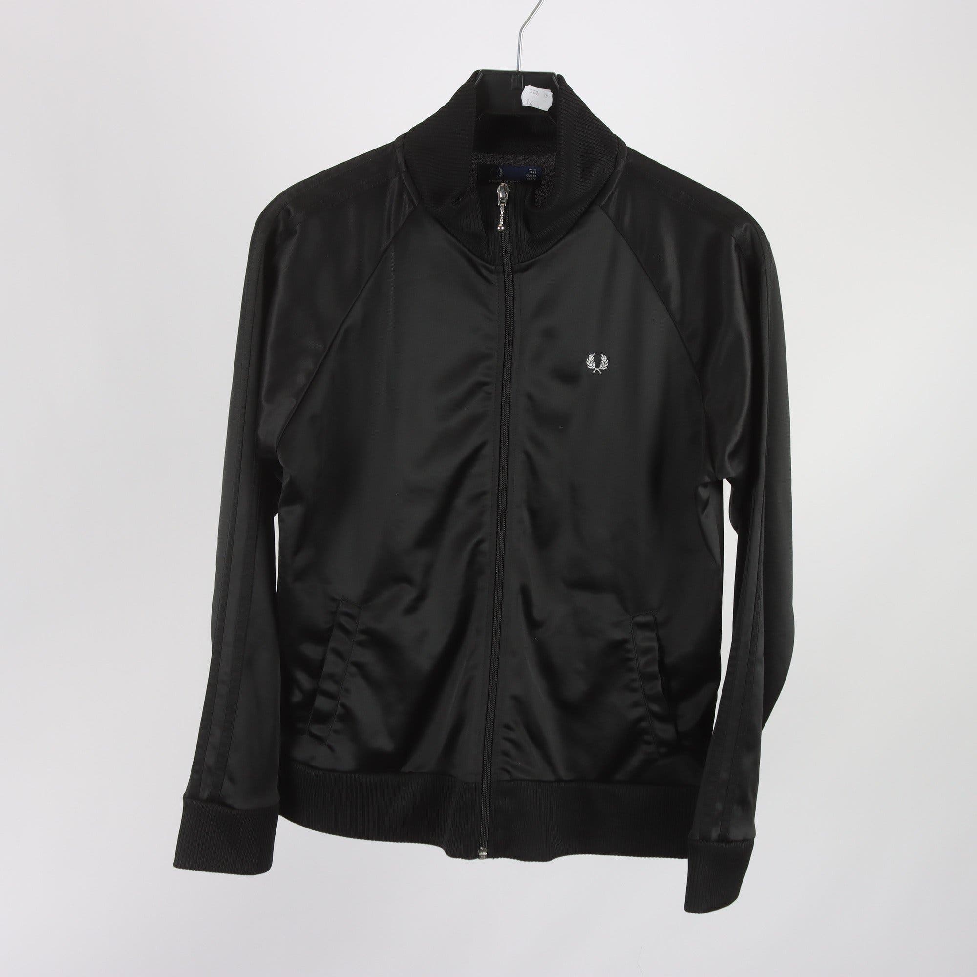 Sportjacka, Fred Perry, svart, stl. 44.