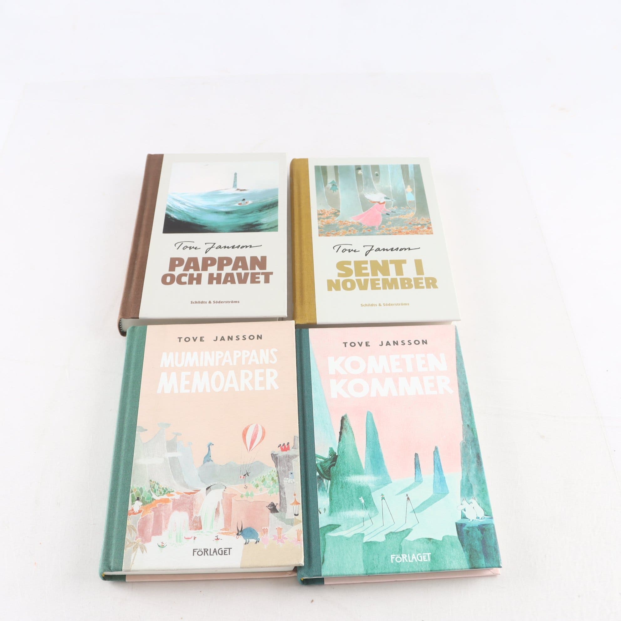 Tove Jansson, bokpaket med 4 volymer